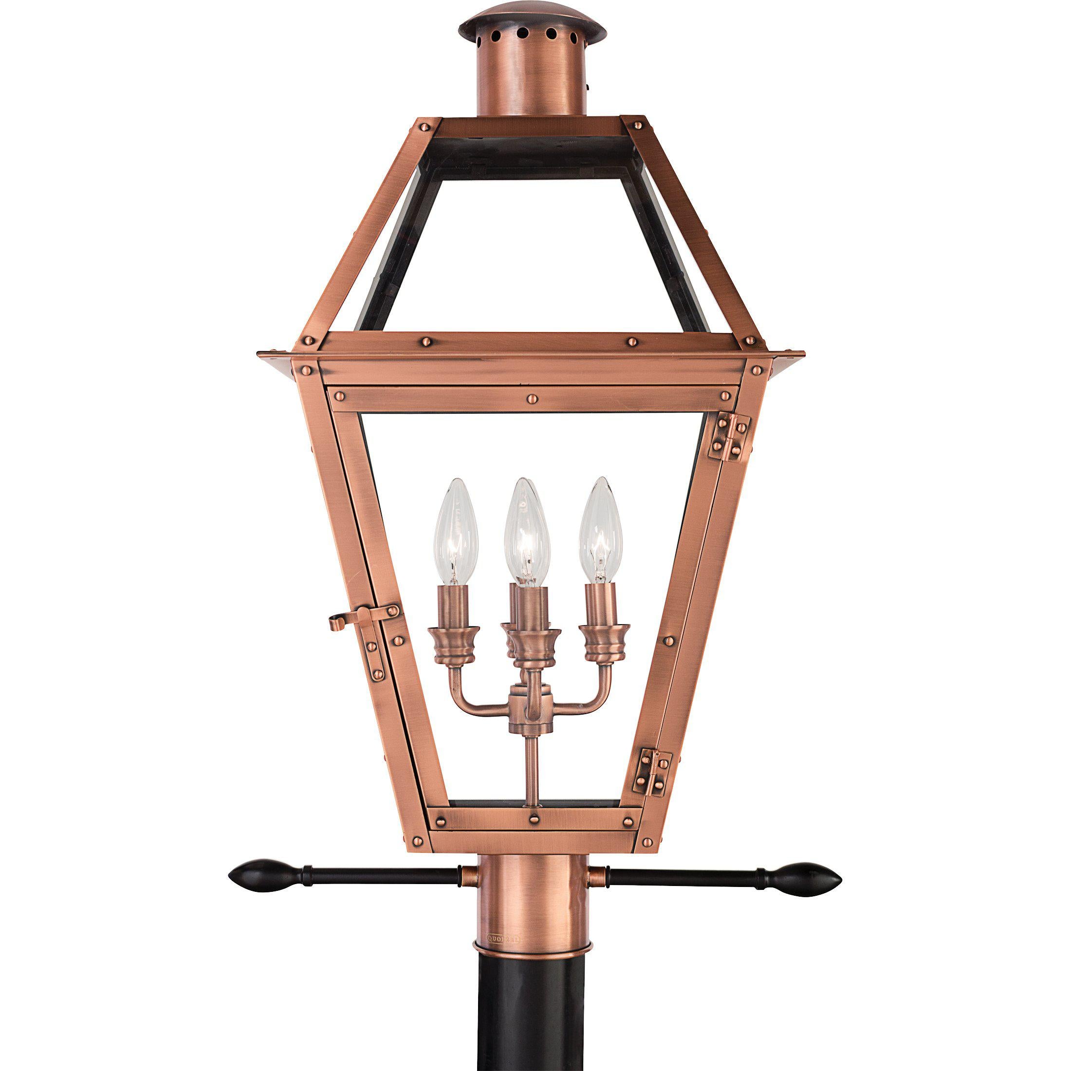 Quoizel  Rue De Royal Outdoor Lantern, Post Pier & Post Mount Lights Quoizel   