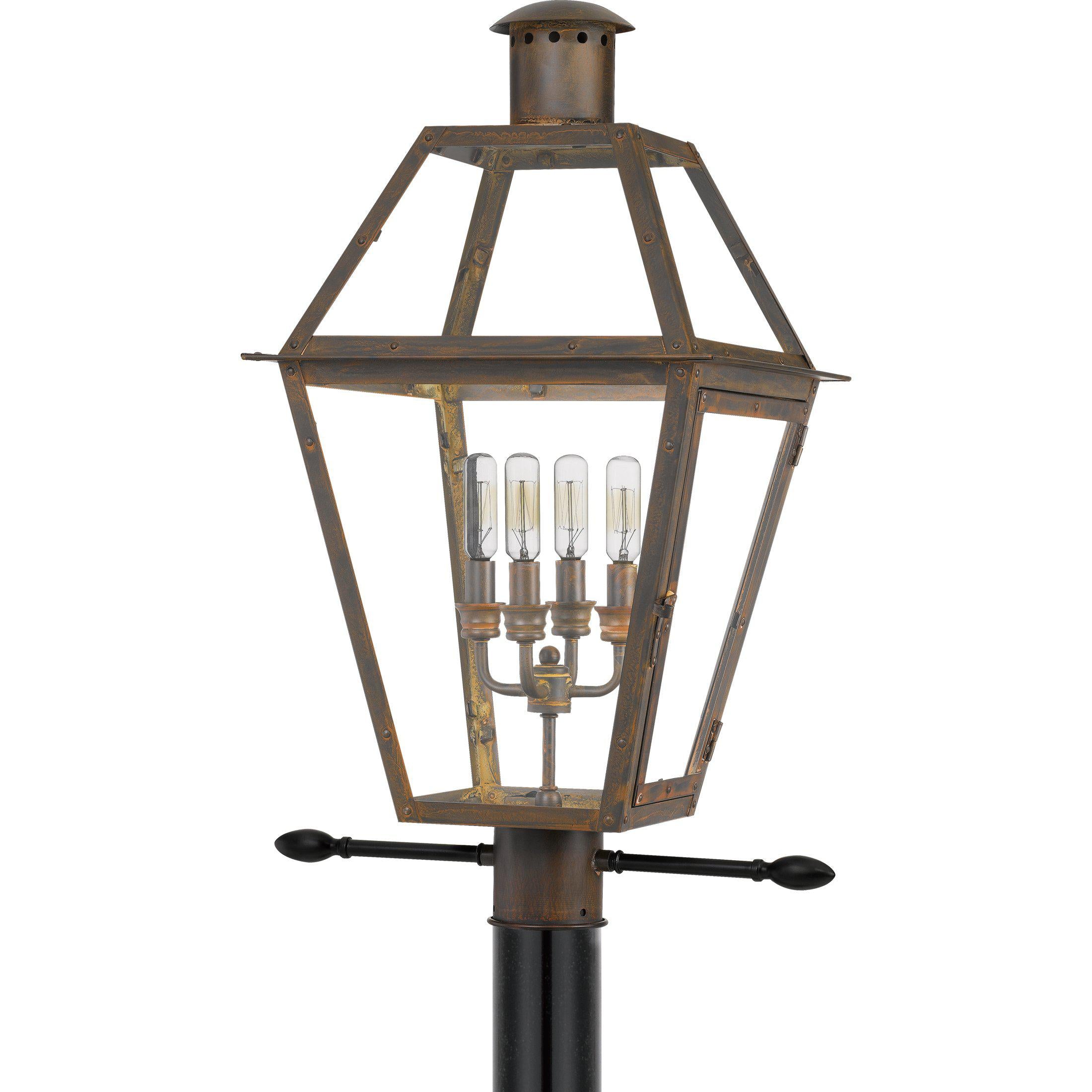 Quoizel  Rue De Royal Outdoor Lantern, Post Pier & Post Mount Lights Quoizel   