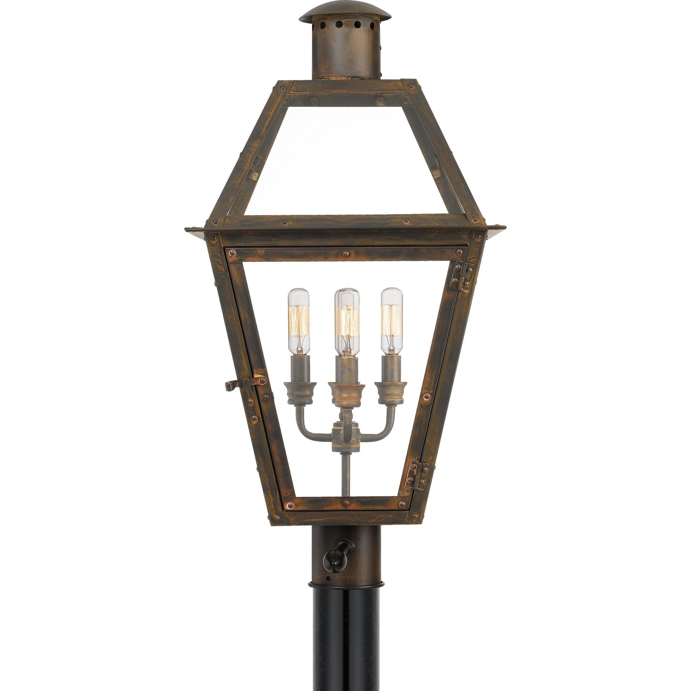 Quoizel  Rue De Royal Outdoor Lantern, Post Pier & Post Mount Lights Quoizel   