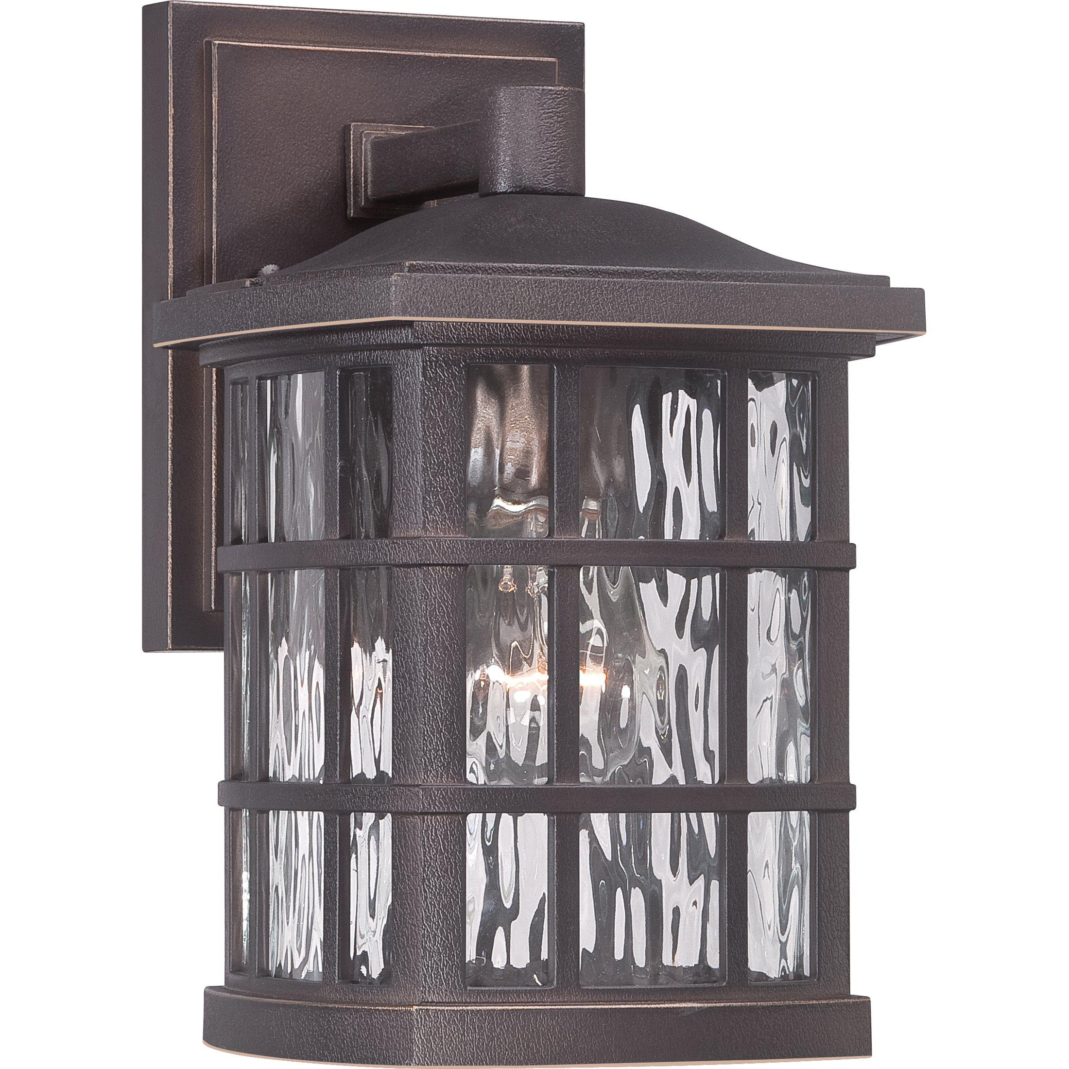 Quoizel  Stonington Outdoor Lantern, Small Outdoor l Wall Quoizel Palladian Bronze  