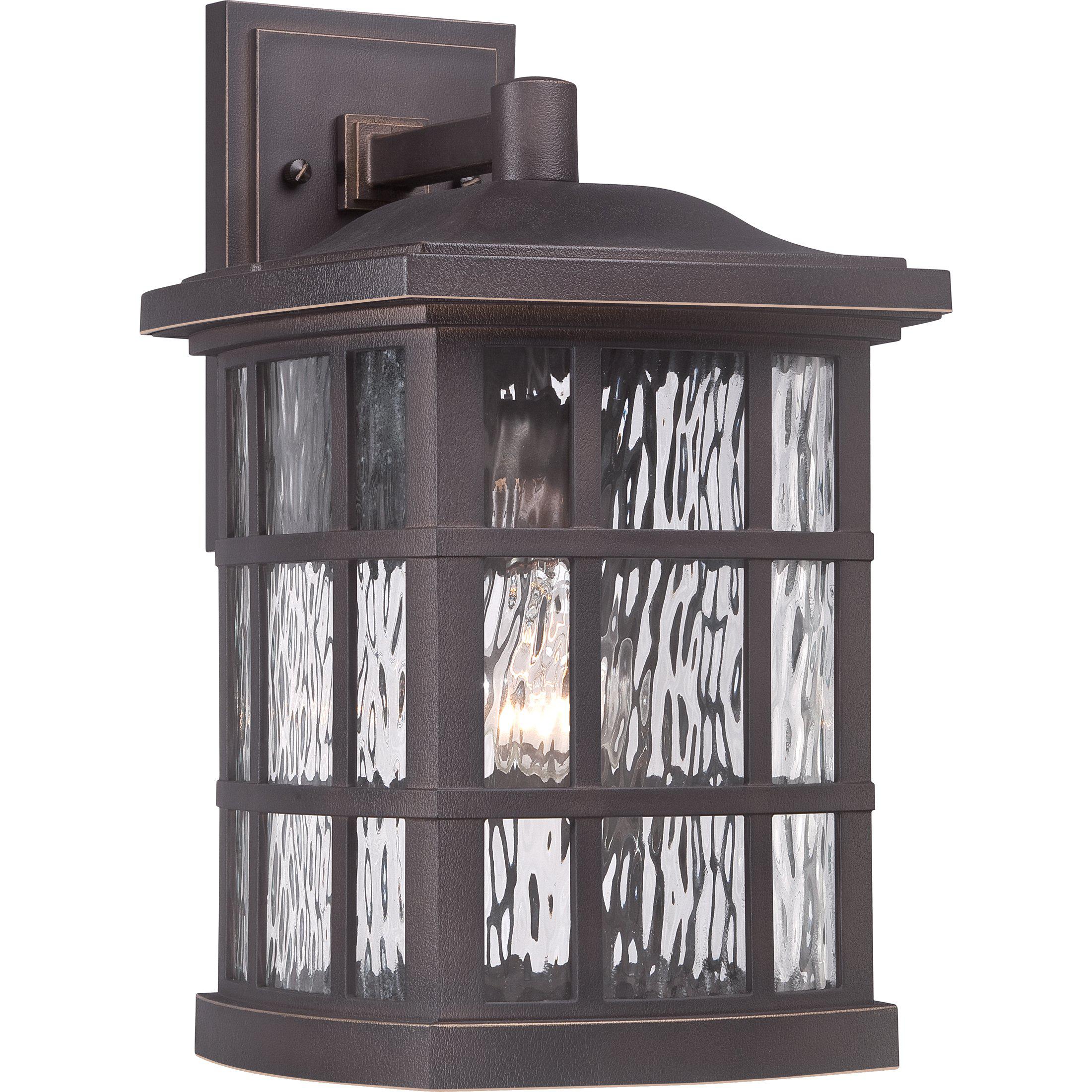 Quoizel  Stonington Outdoor Lantern, Large Outdoor Wall Lights Quoizel Palladian Bronze  