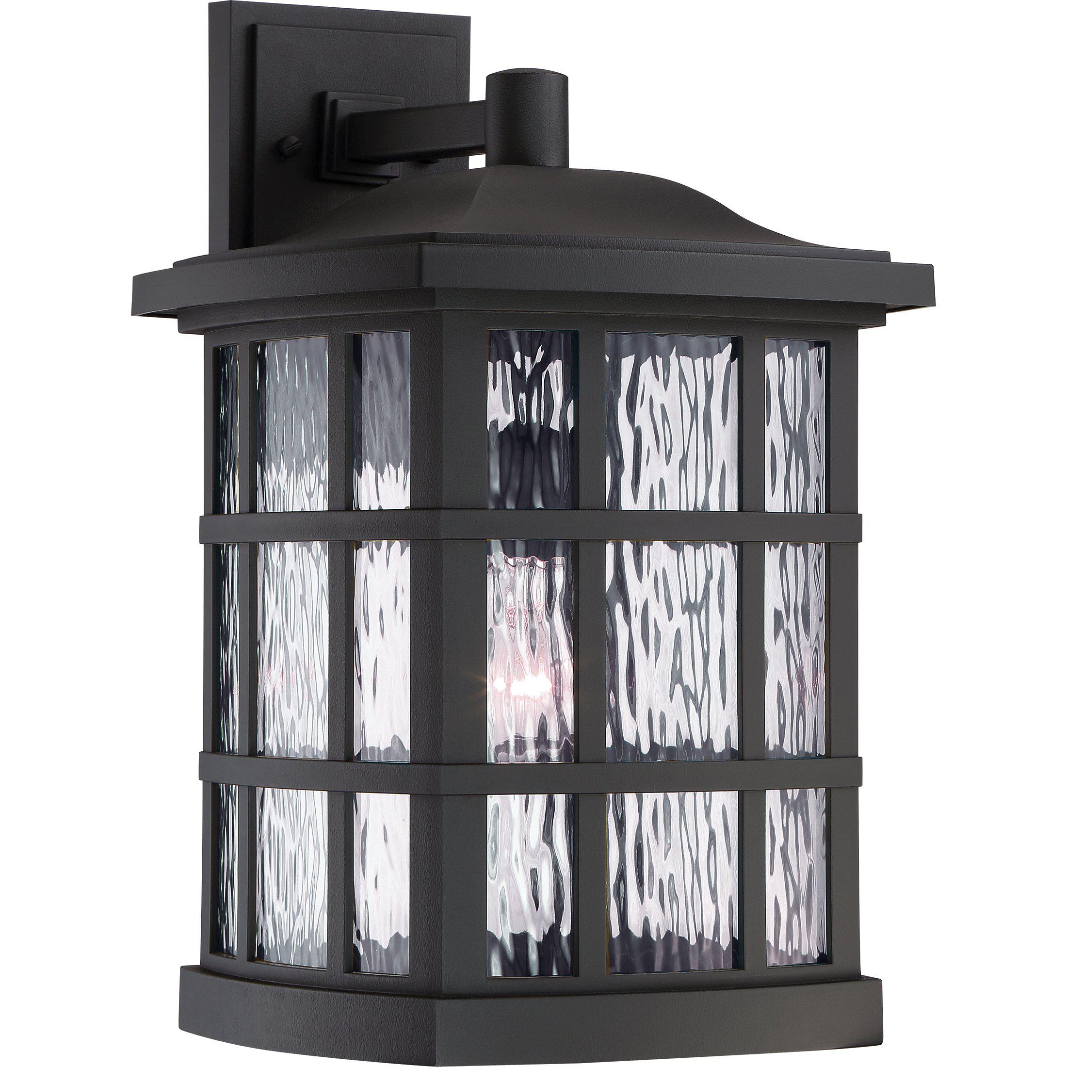 Quoizel  Stonington Outdoor Lantern, XL Outdoor Wall Lights Quoizel Mystic Black  