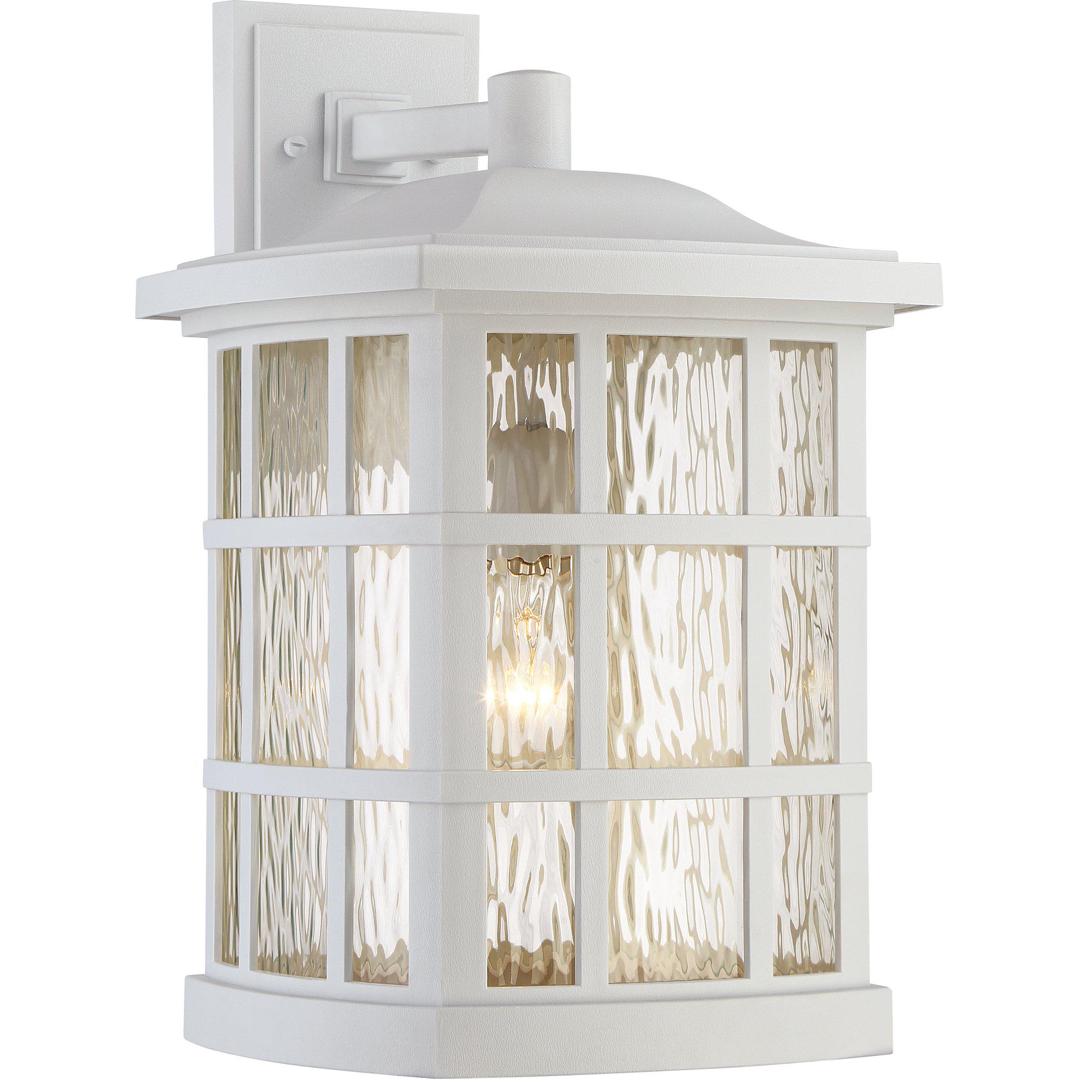 Quoizel  Stonington Outdoor Lantern, XL Outdoor Wall Lights Quoizel White Lustre  