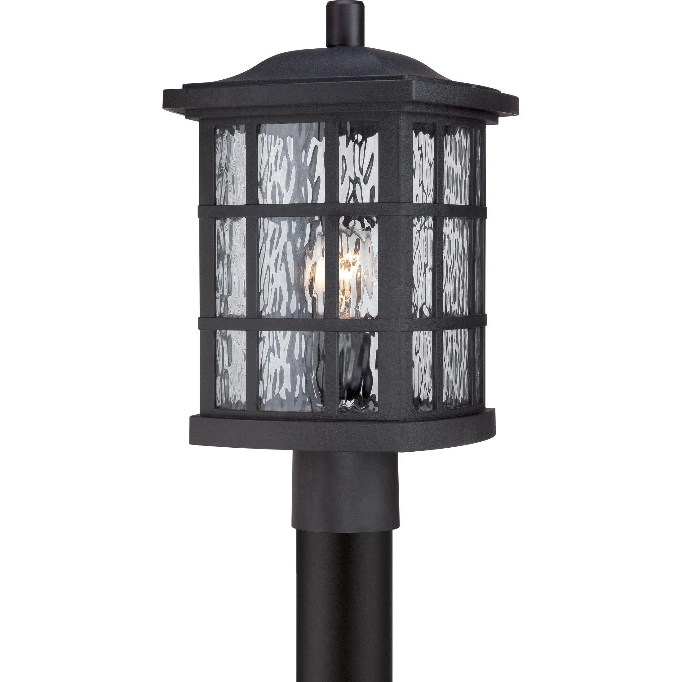 Quoizel Stonington Outdoor Lantern, Post