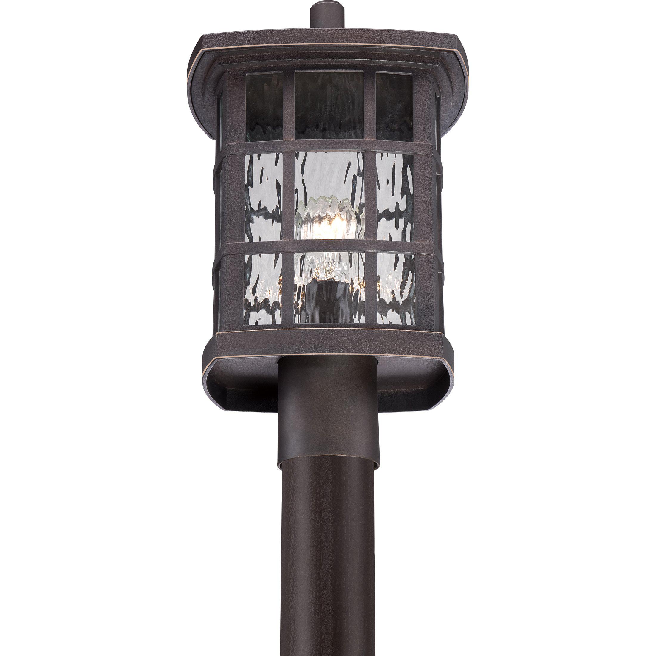 Quoizel Stonington Outdoor Lantern, Post