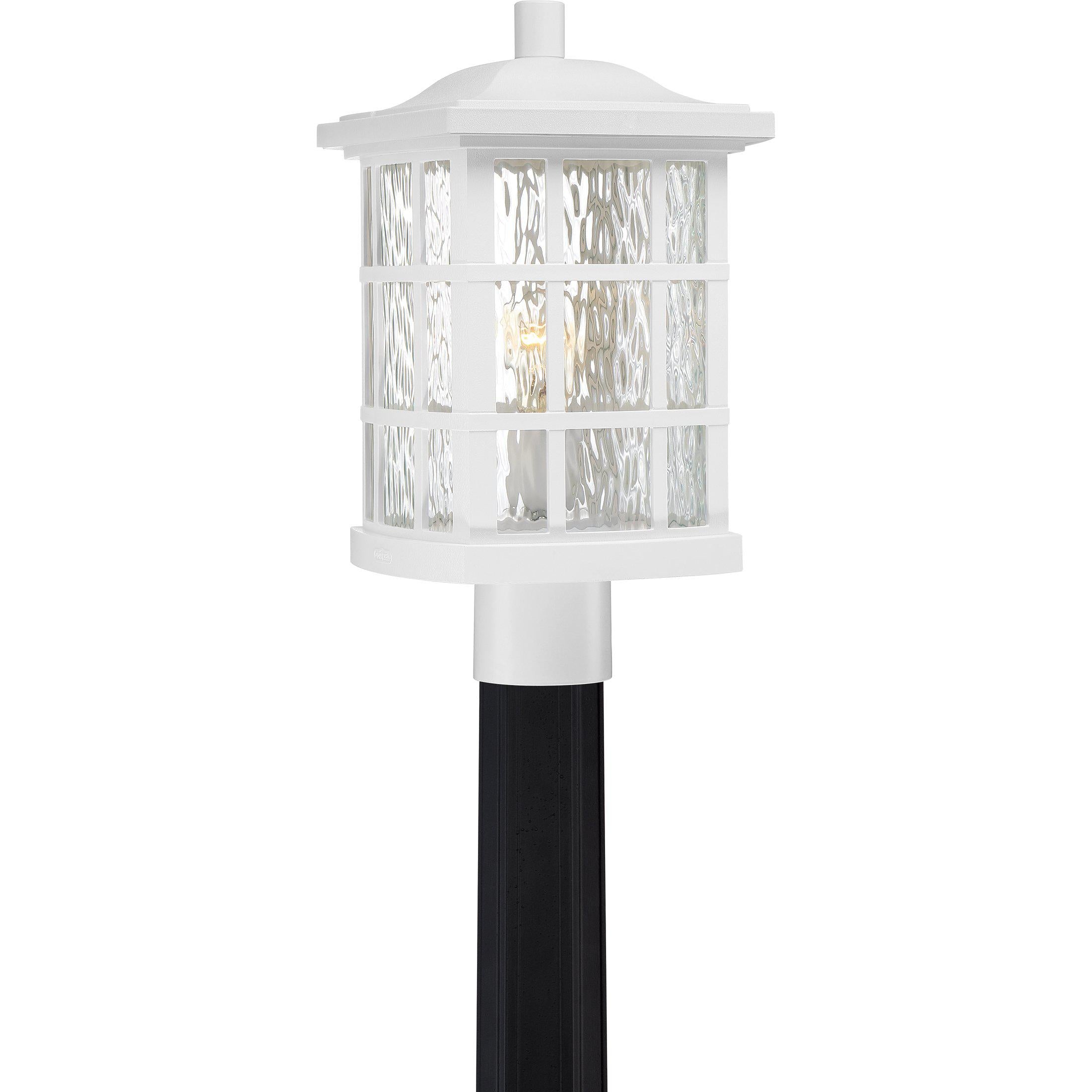 Quoizel Stonington Outdoor Lantern, Post