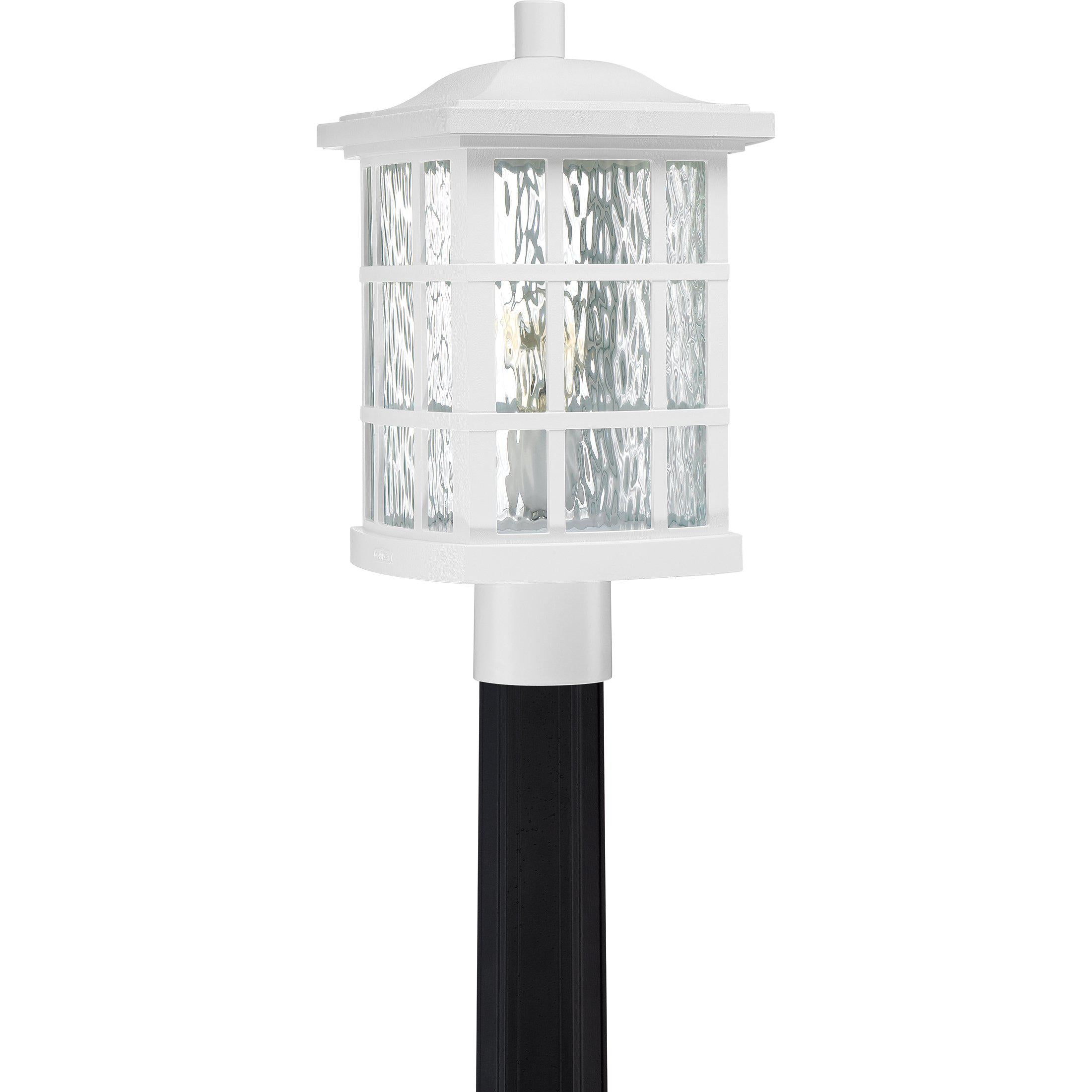 Quoizel Stonington Outdoor Lantern, Post