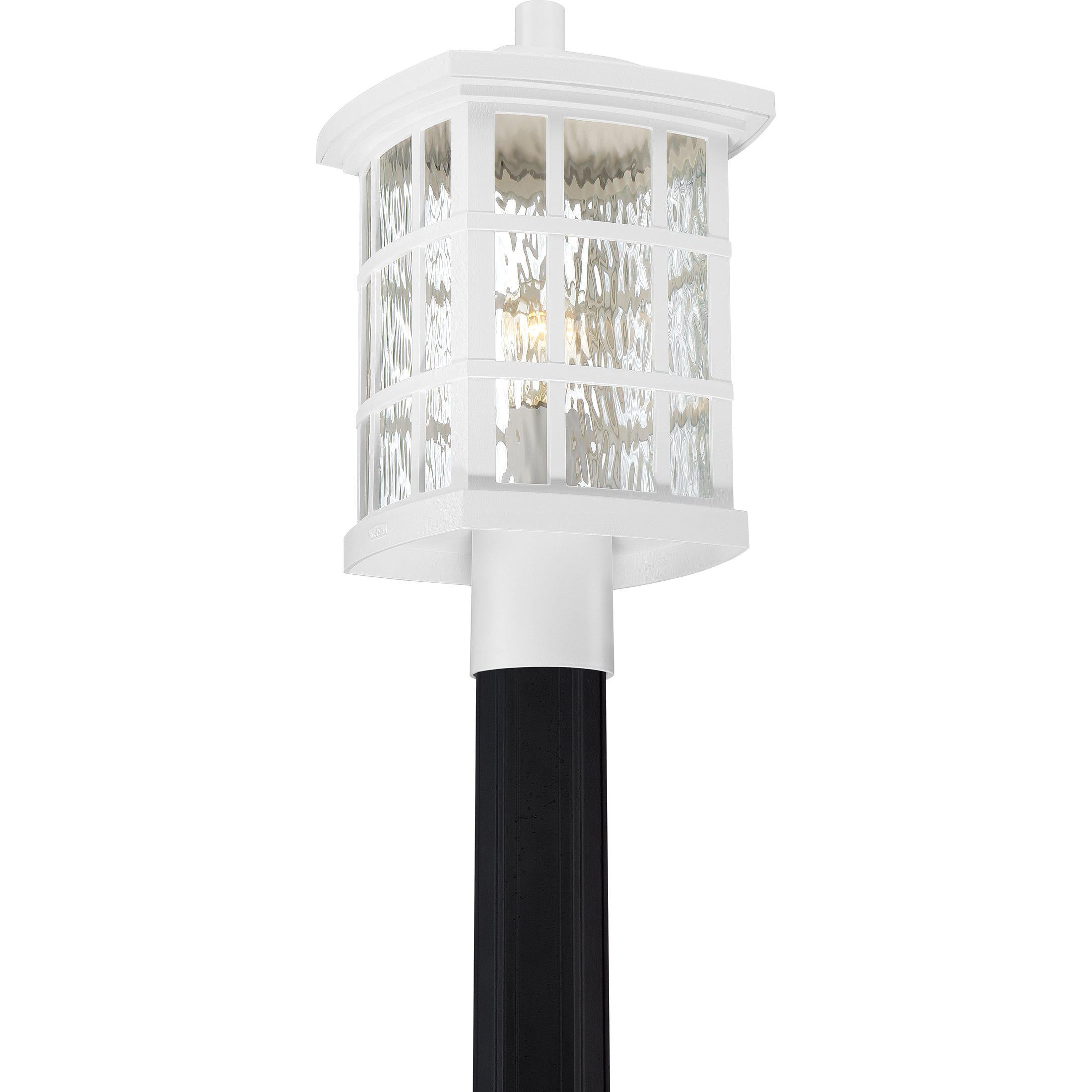 Quoizel Stonington Outdoor Lantern, Post