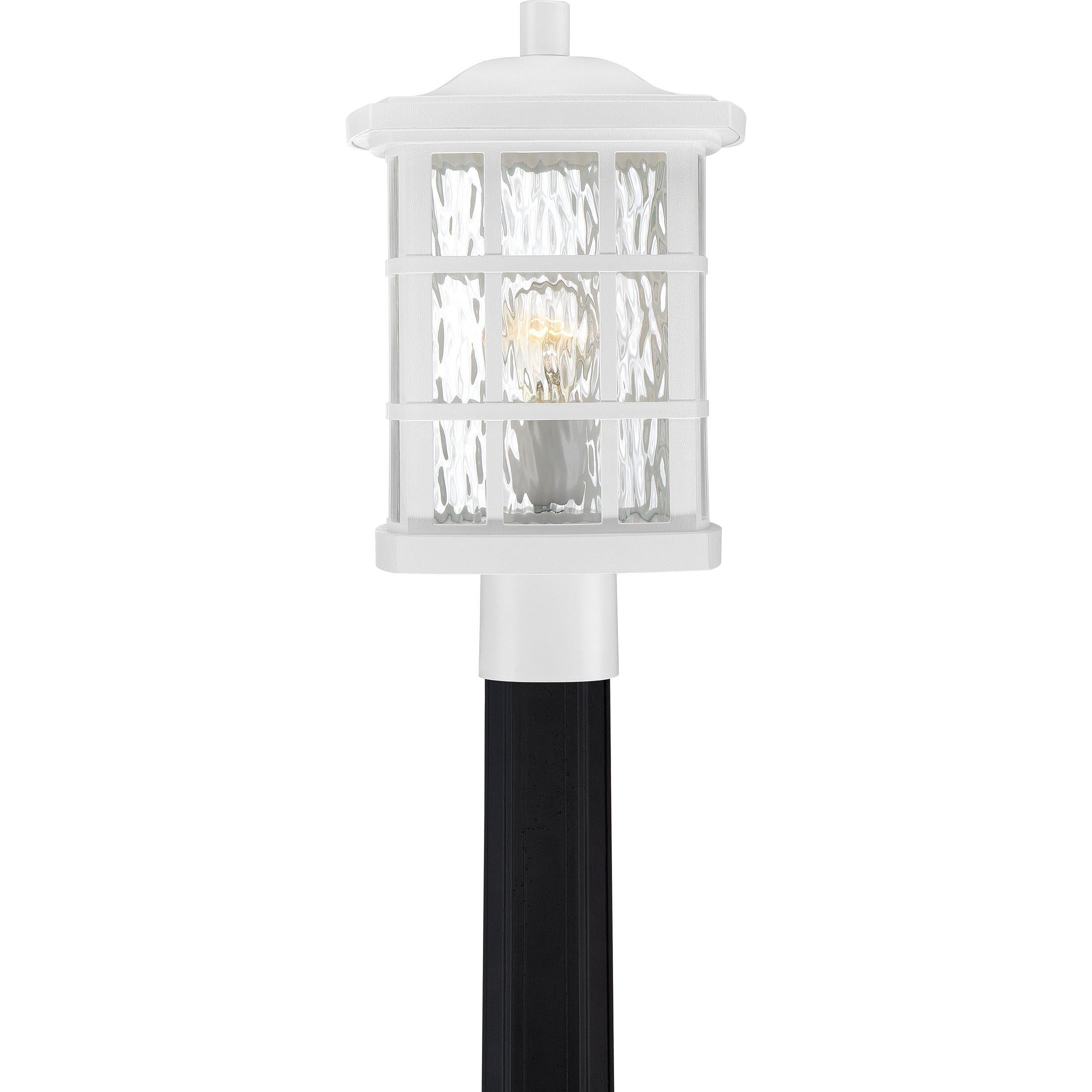 Quoizel Stonington Outdoor Lantern, Post