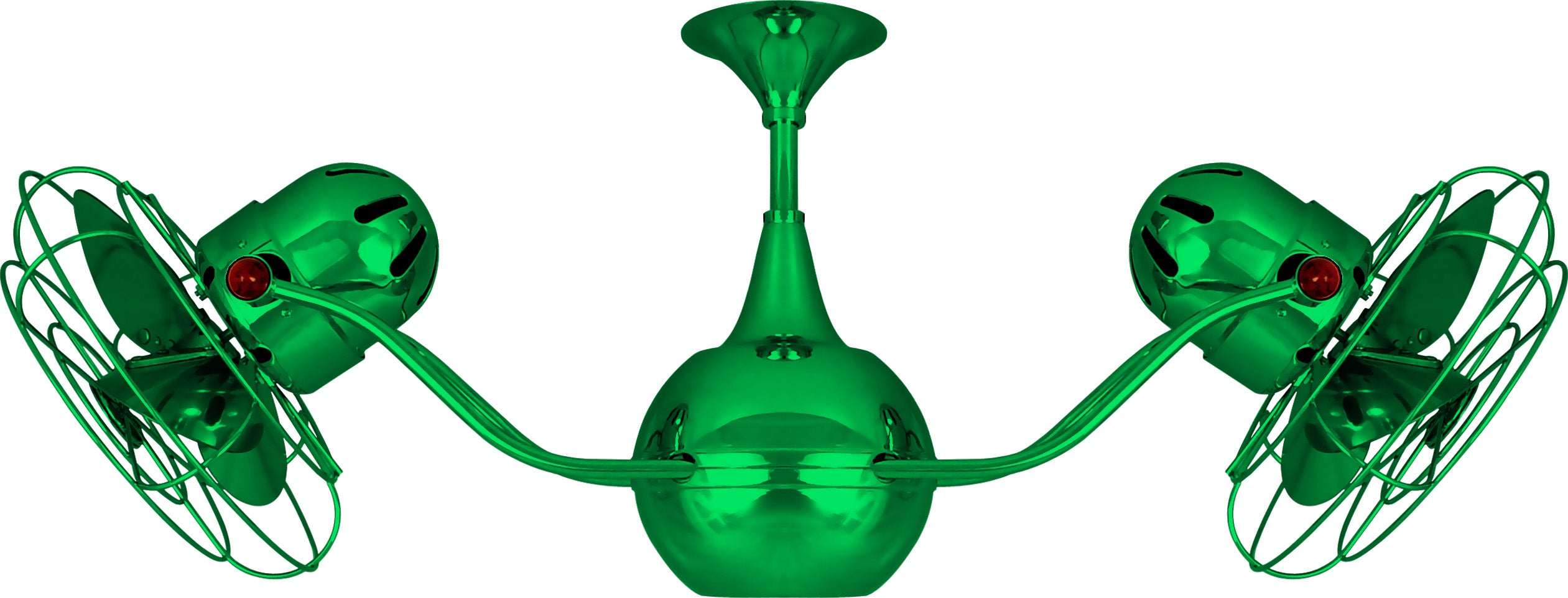 Matthews Fan Company Vent Bettina Rotational Fan Ceiling Fan Matthews Fan Company 42" Green Esmerelda