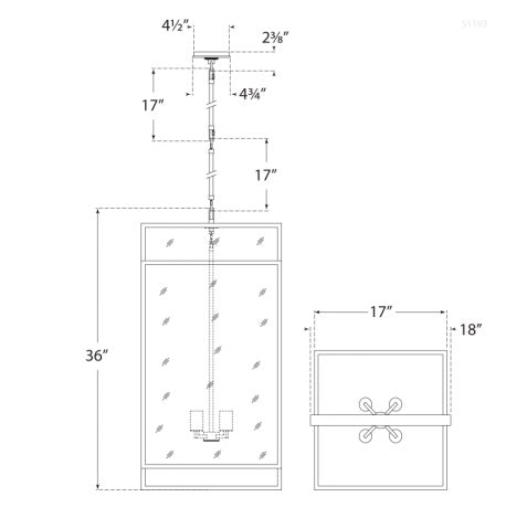 Visual Comfort Halle Medium Lantern