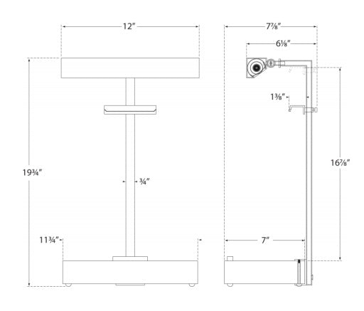 Visual Comfort McClean Easel Light Wall Sconces Visual Comfort & Co.   