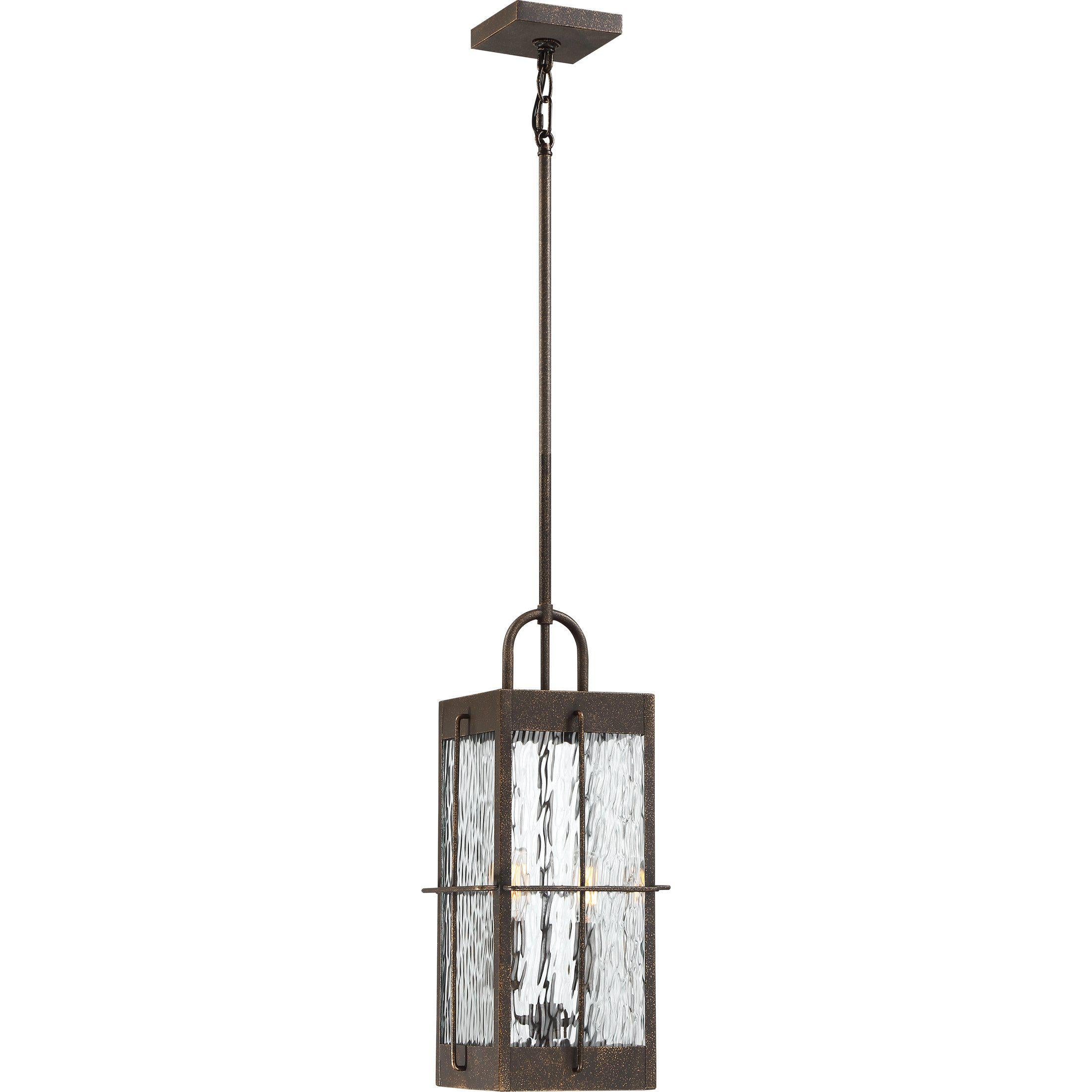 Quoizel Ward Outdoor Lantern, Hanging