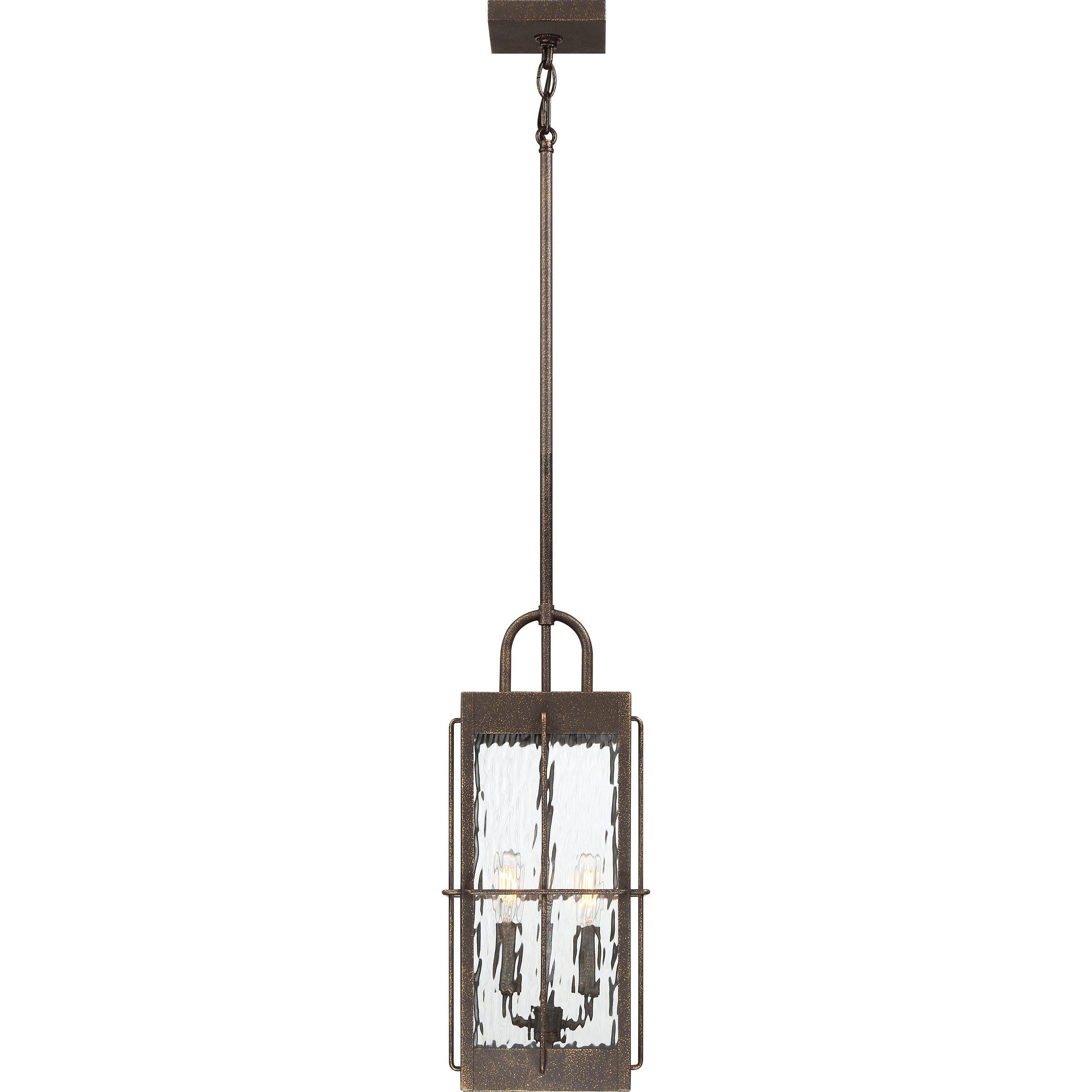 Quoizel Ward Outdoor Lantern, Hanging