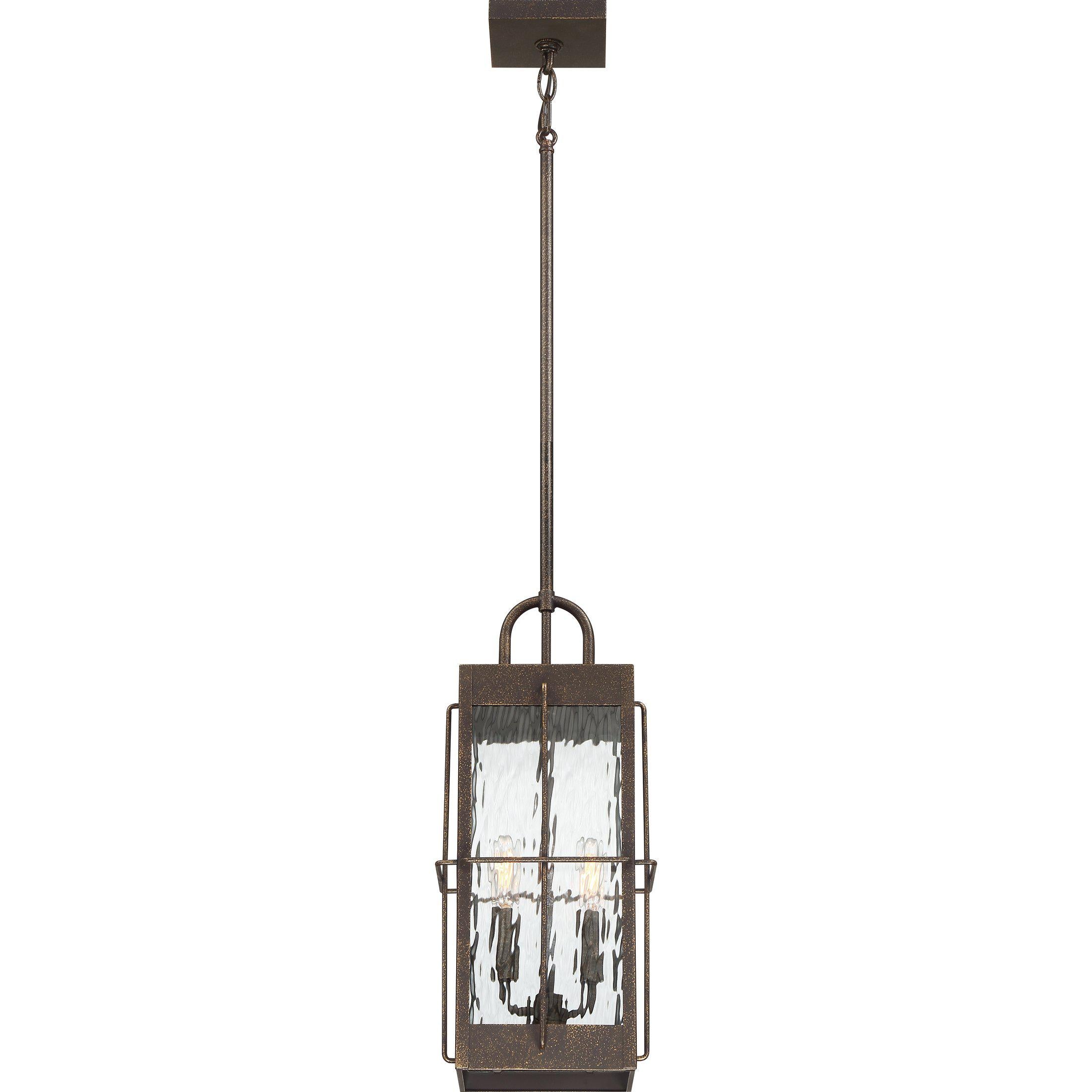 Quoizel Ward Outdoor Lantern, Hanging