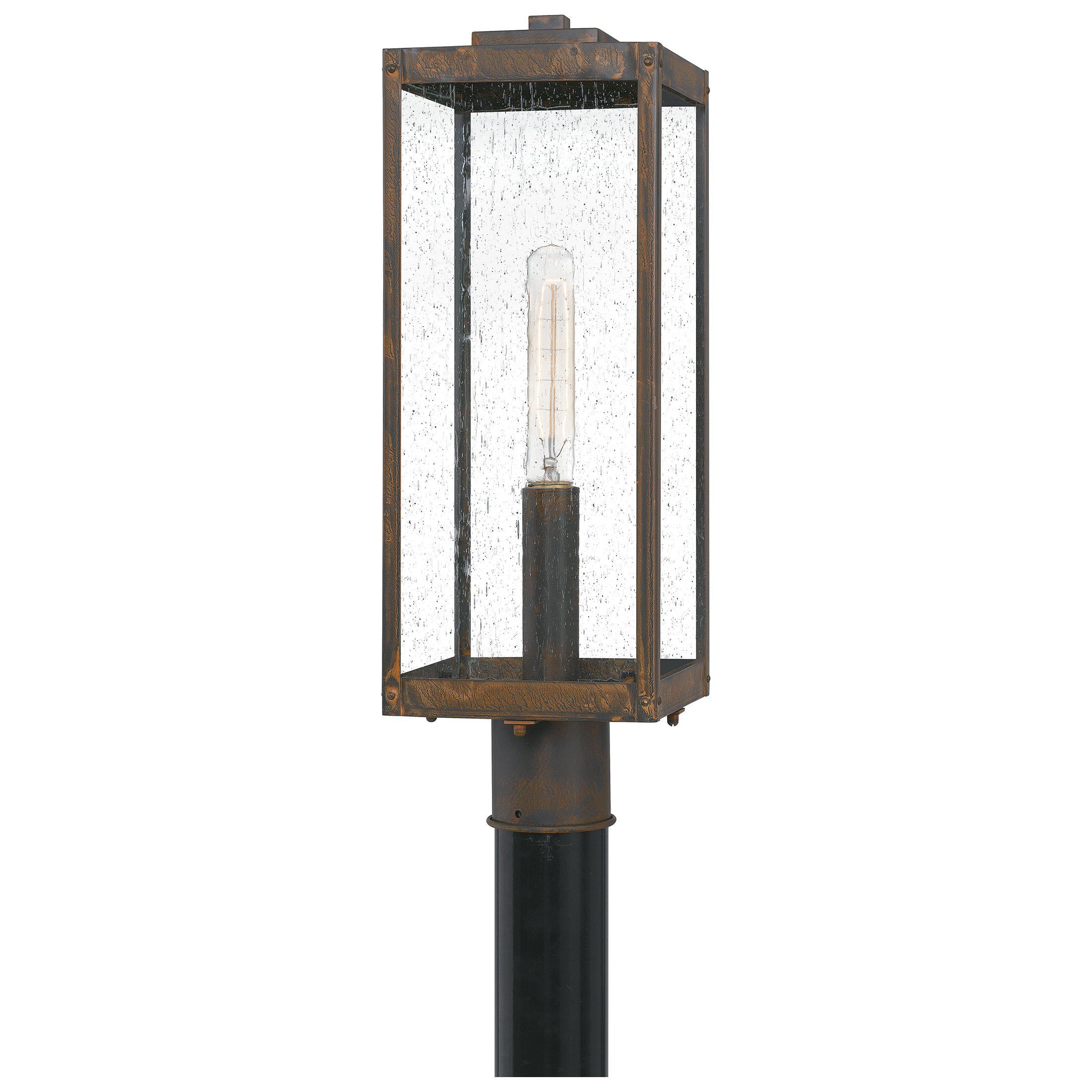 Quoizel Westover Outdoor Lantern, Post