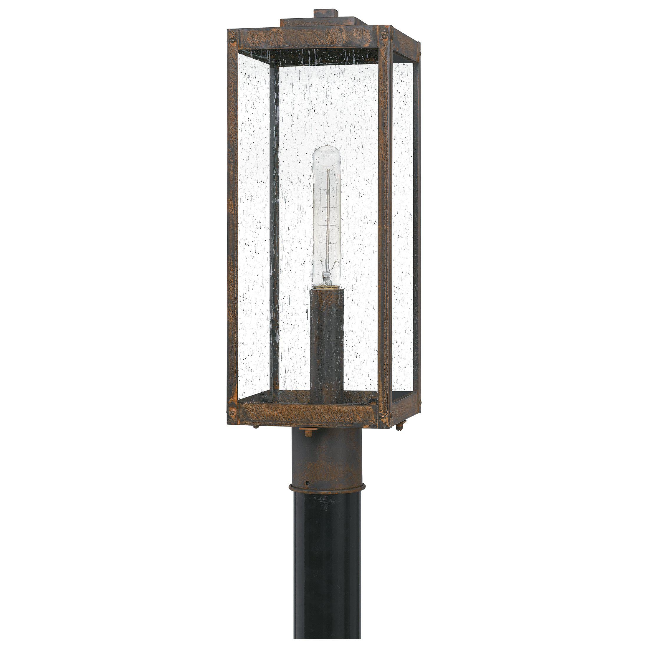 Quoizel Westover Outdoor Lantern, Post