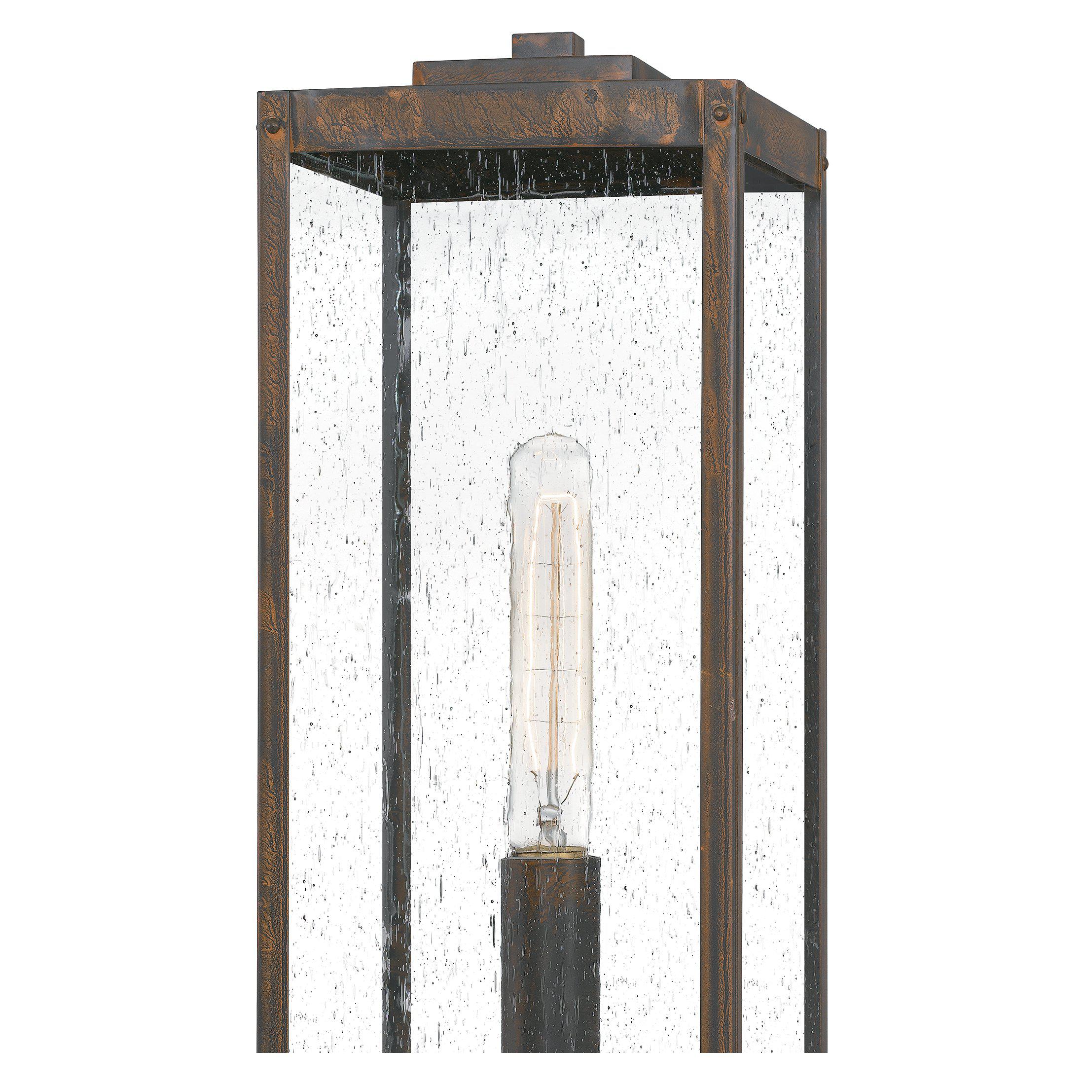 Quoizel Westover Outdoor Lantern, Post