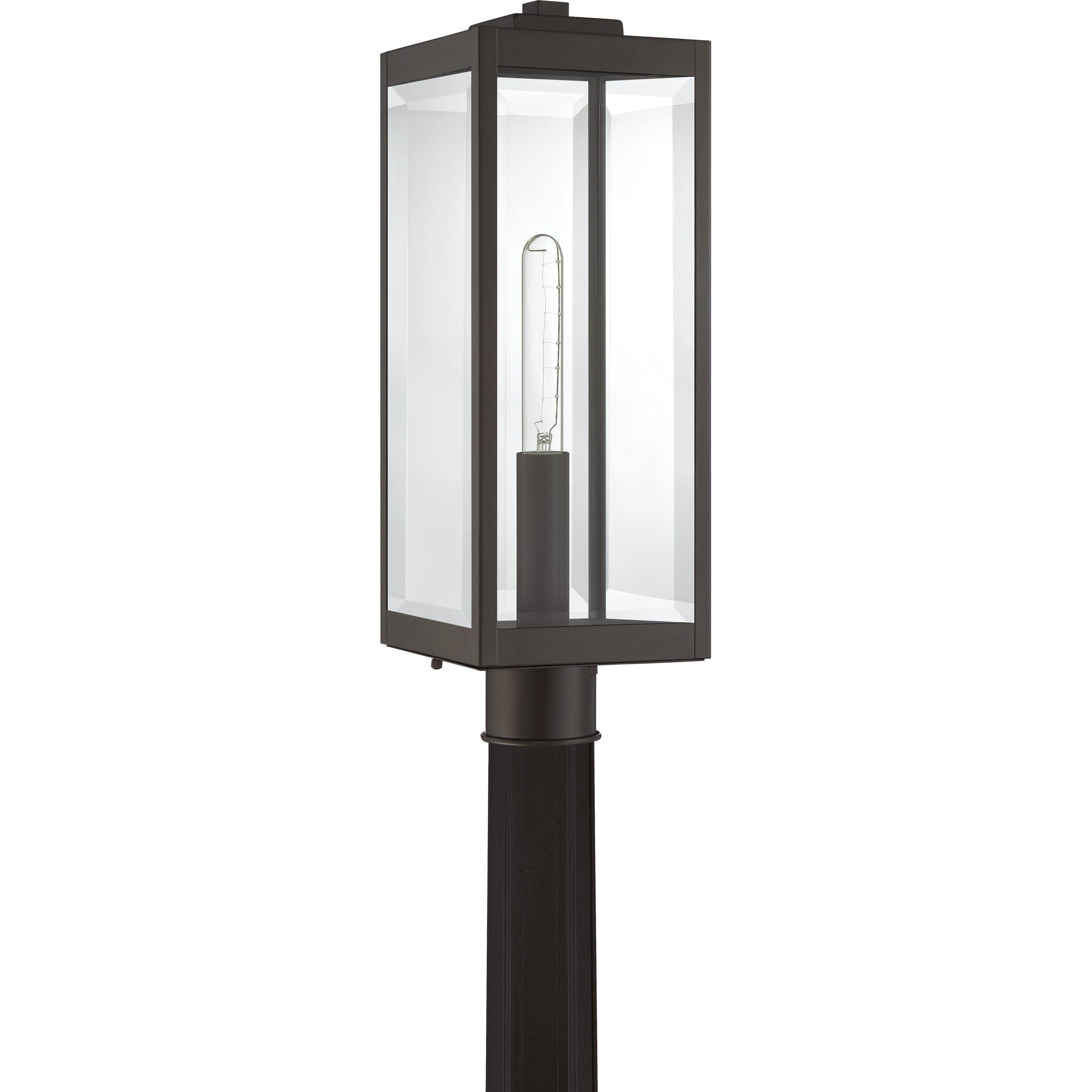 Quoizel  Westover Outdoor Lantern, Post Pier & Post Mount Lights Quoizel Western Bronze  