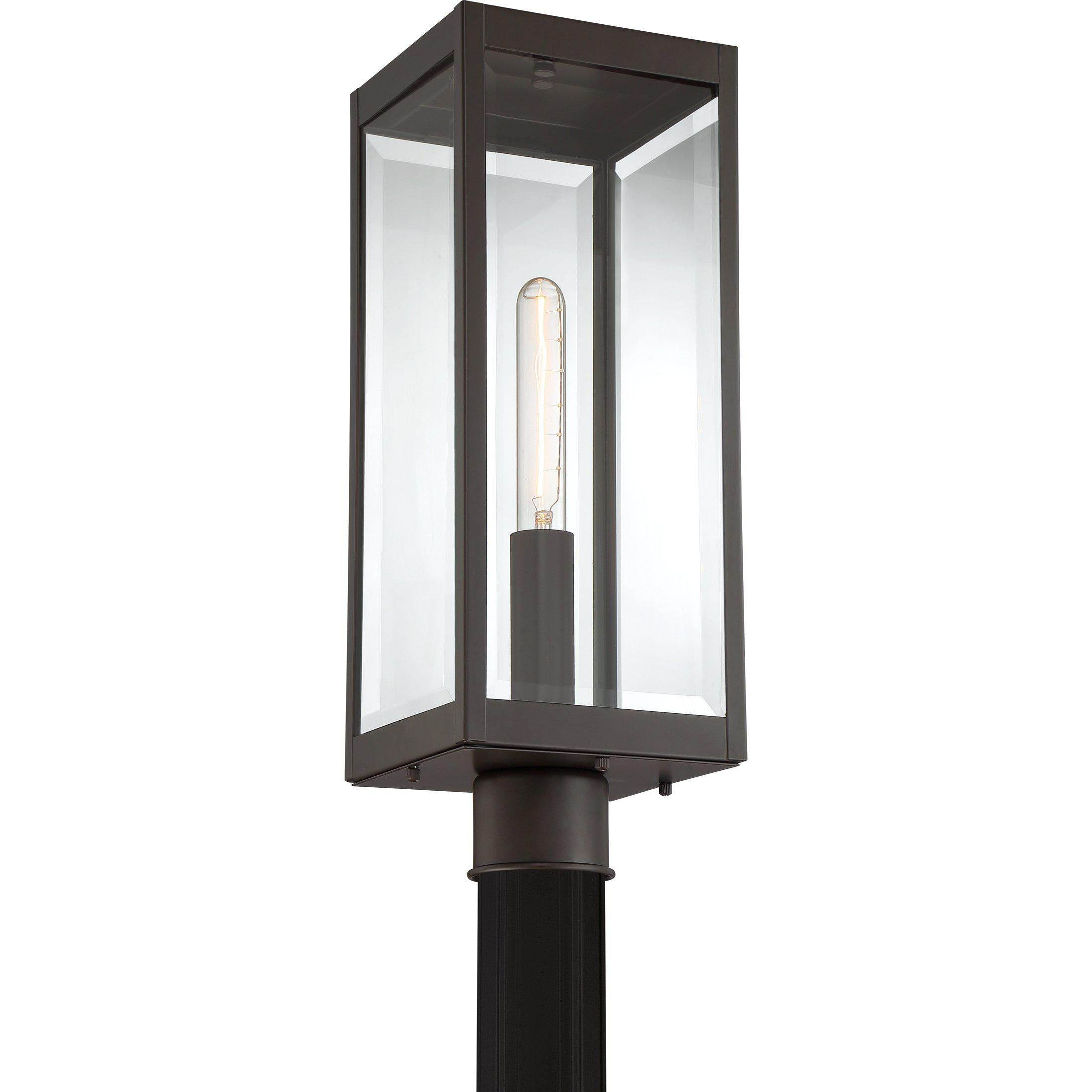 Quoizel Westover Outdoor Lantern, Post