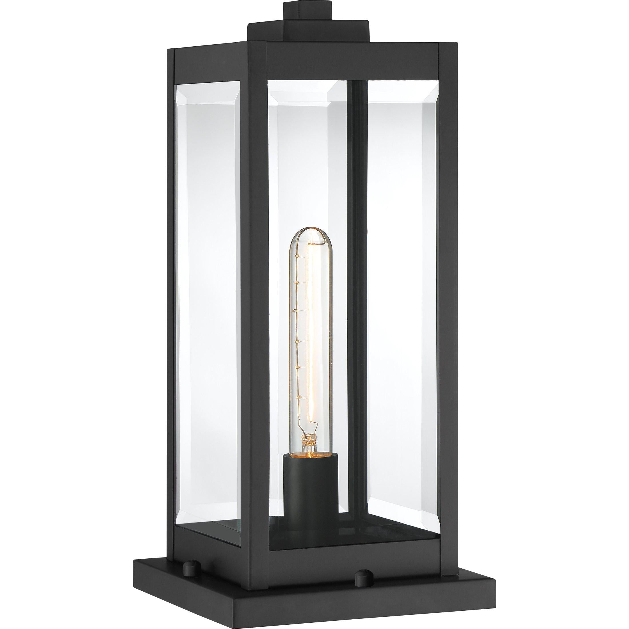 Quoizel  Westover Outdoor Lantern, Pier Outdoor Wall Lights Quoizel Earth Black  