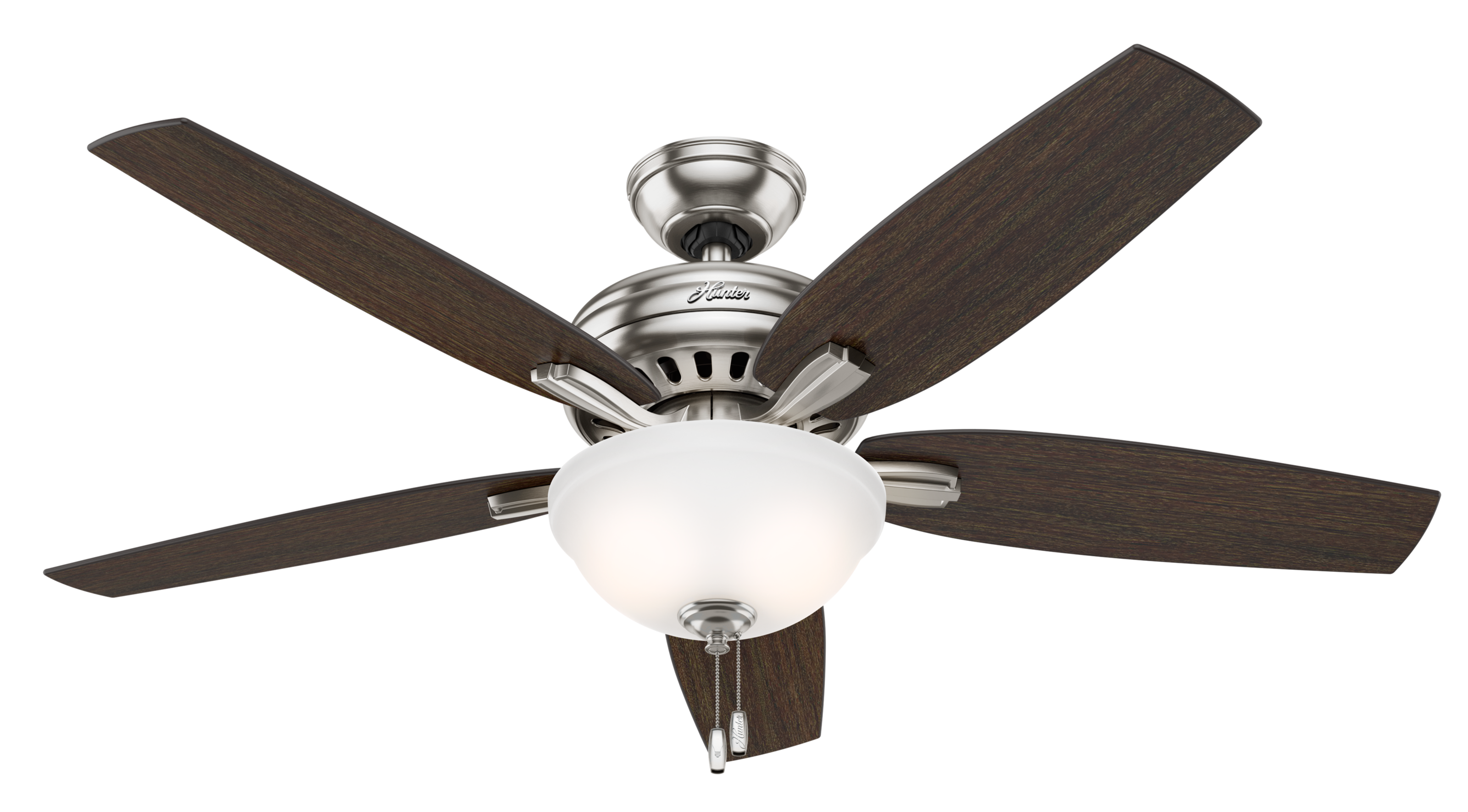 Hunter 52 inch Newsome Ceiling Fan with LED Light Kit and Pull Chain Ceiling Fan Hunter   