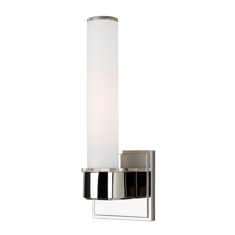 Mill Valley - 1 LIGHT BATH BRACKET Wall Light Fixtures Hudson Valley Lighting Polished Nickel  