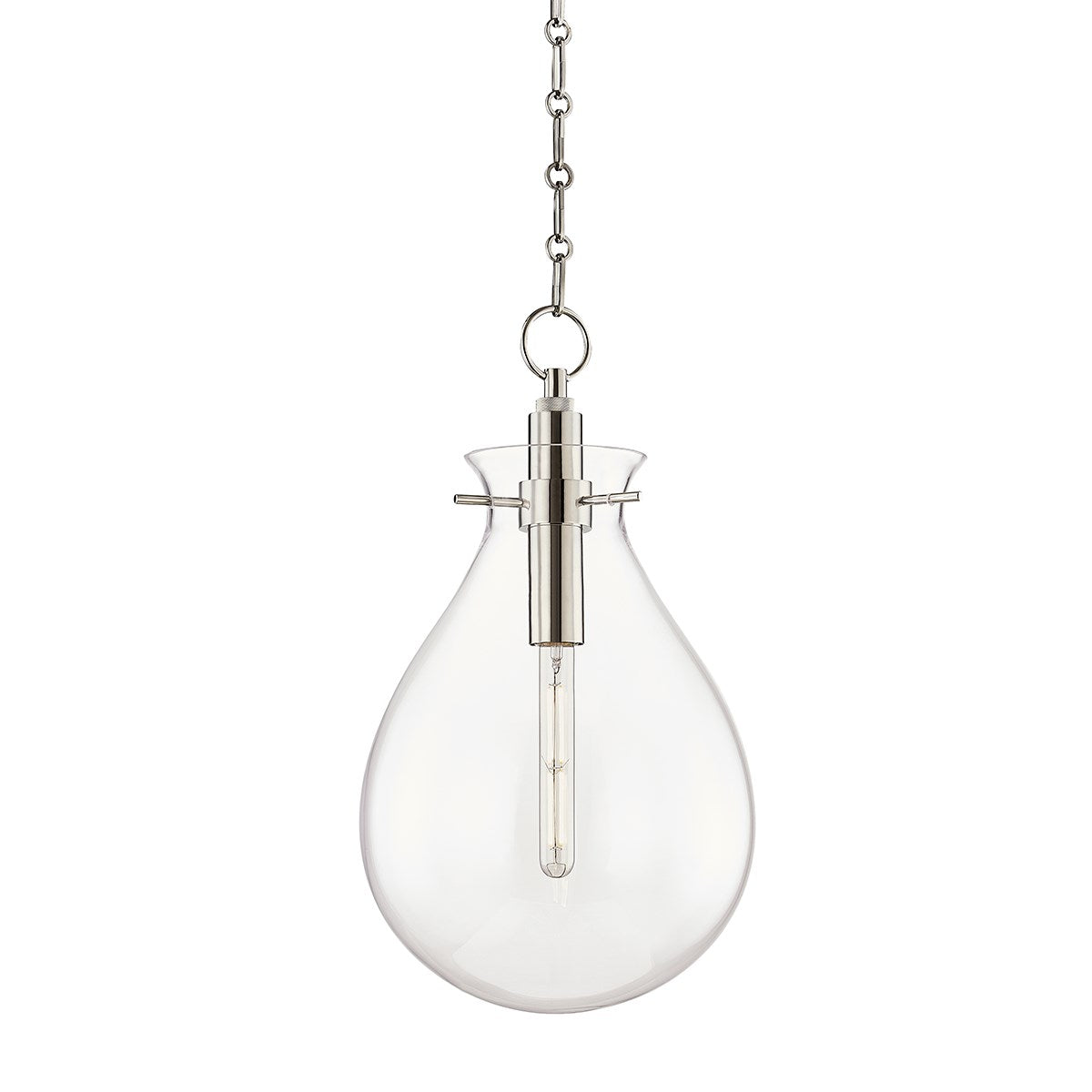 Hudson Valley 1 LIGHT MEDIUM PENDANT BKO102