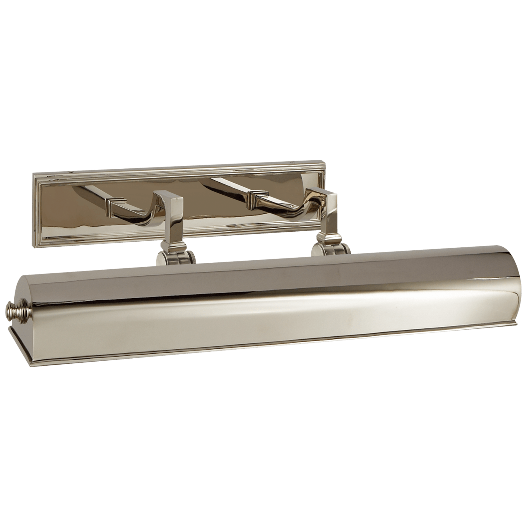 Visual Comfort Dean 18" Picture Light Wall Sconces Visual Comfort & Co. Polished Nickel No Option 