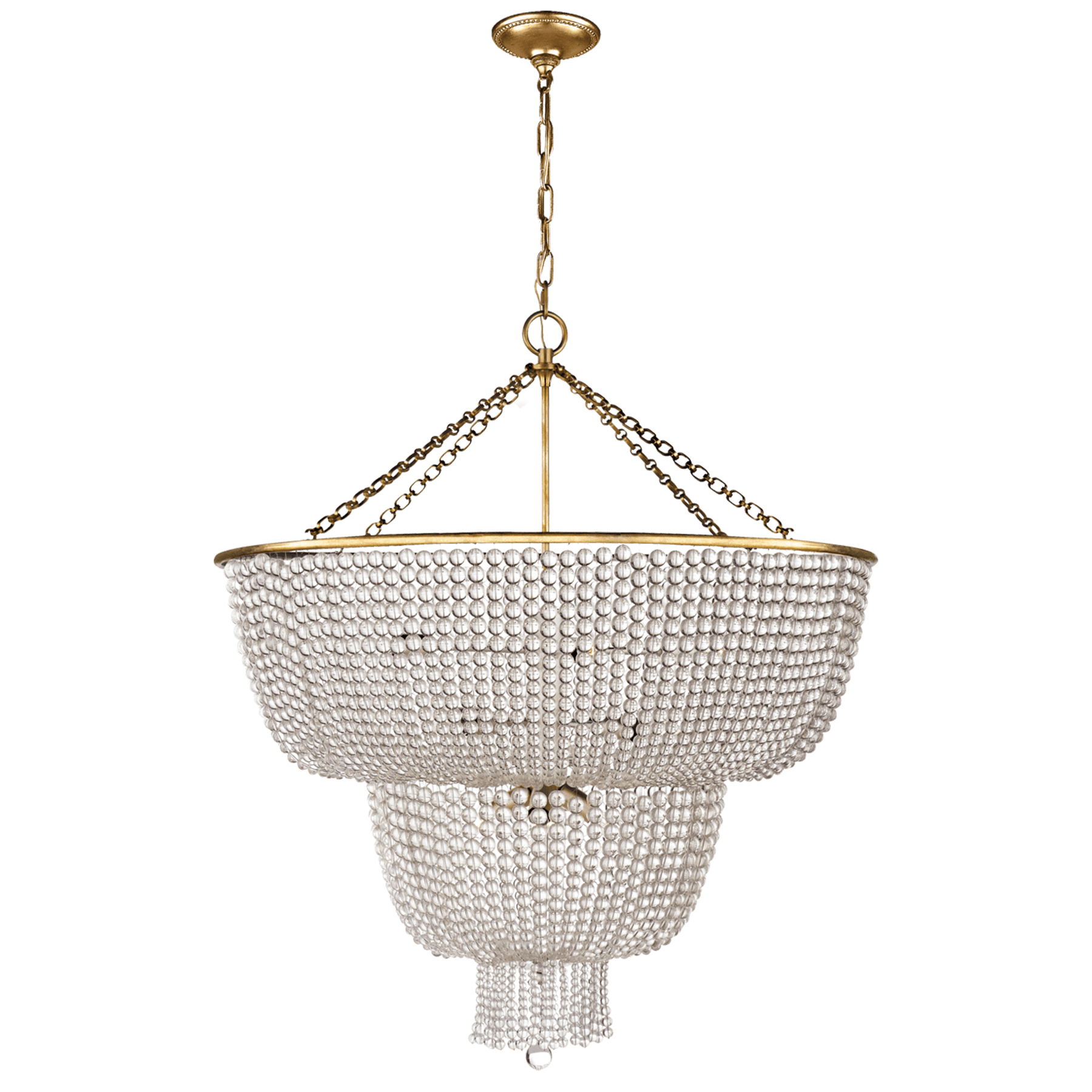 Visual Comfort Jacqueline Two-Tier Chandelier