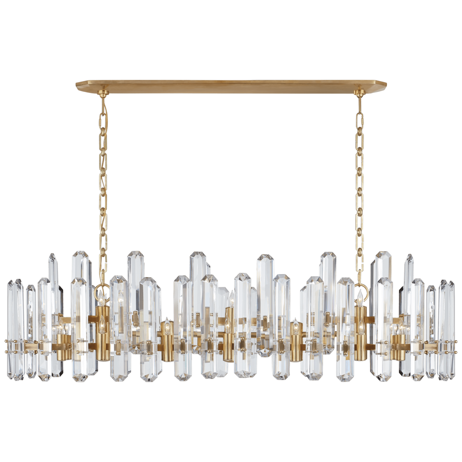 Visual Comfort Bonnington Large Linear Chandelier