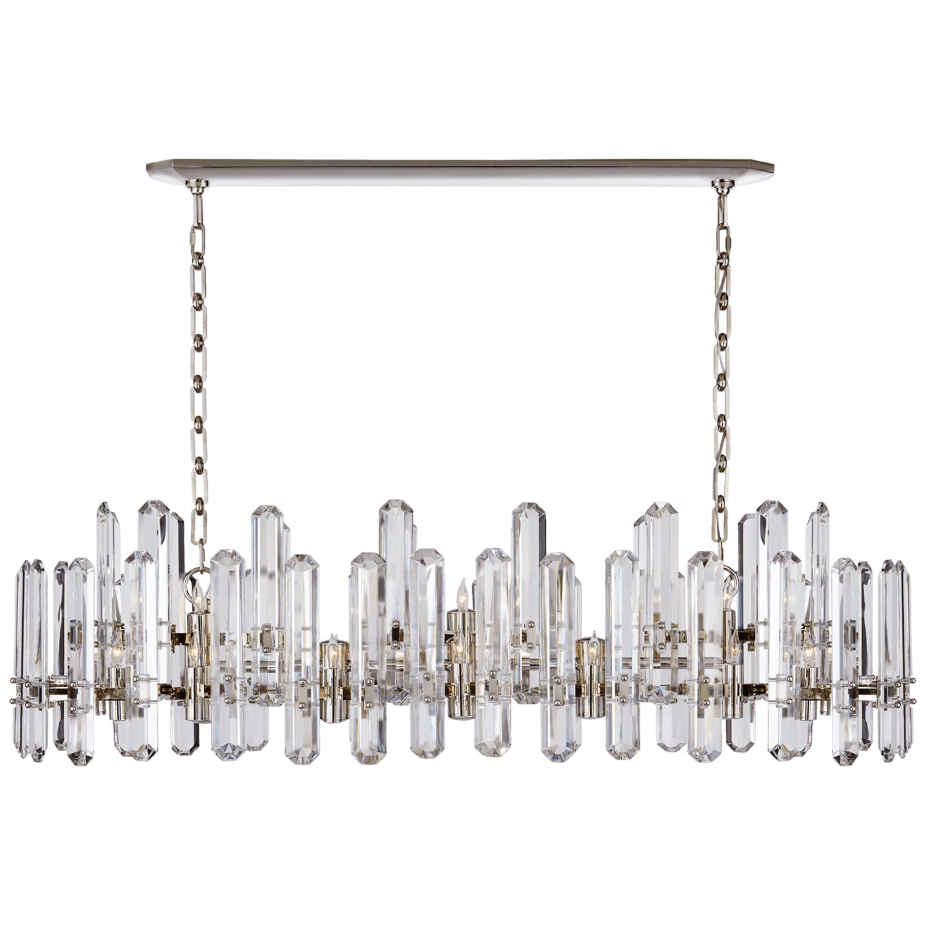 Visual Comfort Bonnington Large Linear Chandelier