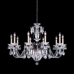 Schonbek Bagatelle 13 Light Chandelier with Clear Crystal -1260 Spectra Crystal