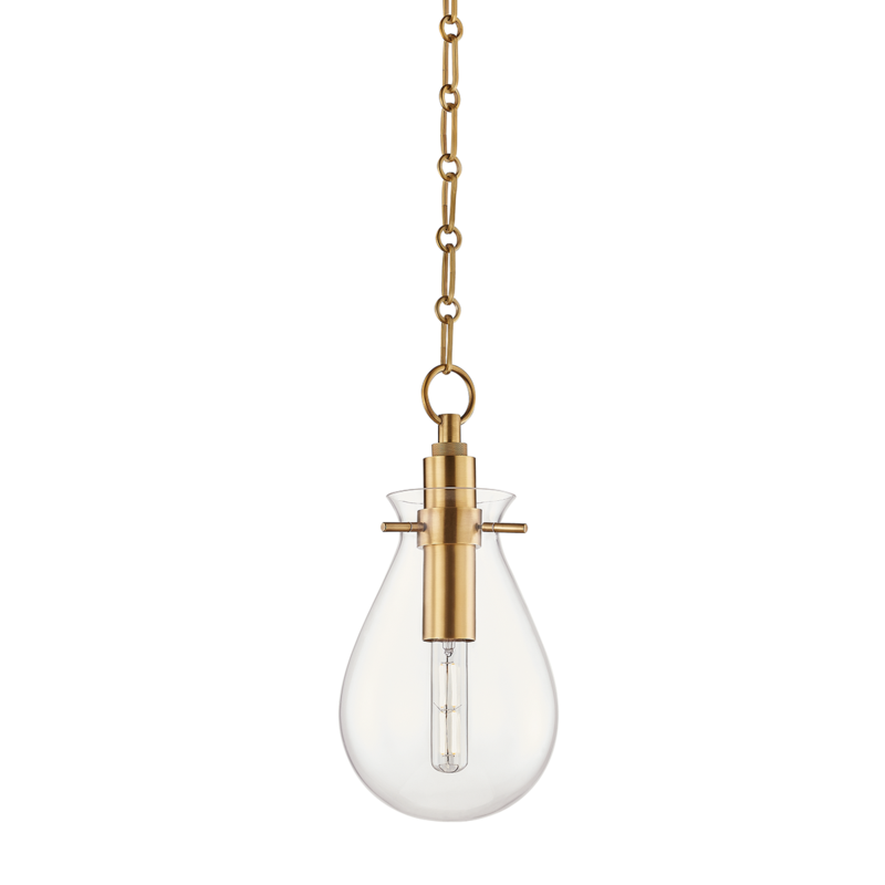 Hudson Valley 1 LIGHT SMALL PENDANT BKO101 Pendant Hudson Valley Lighting   