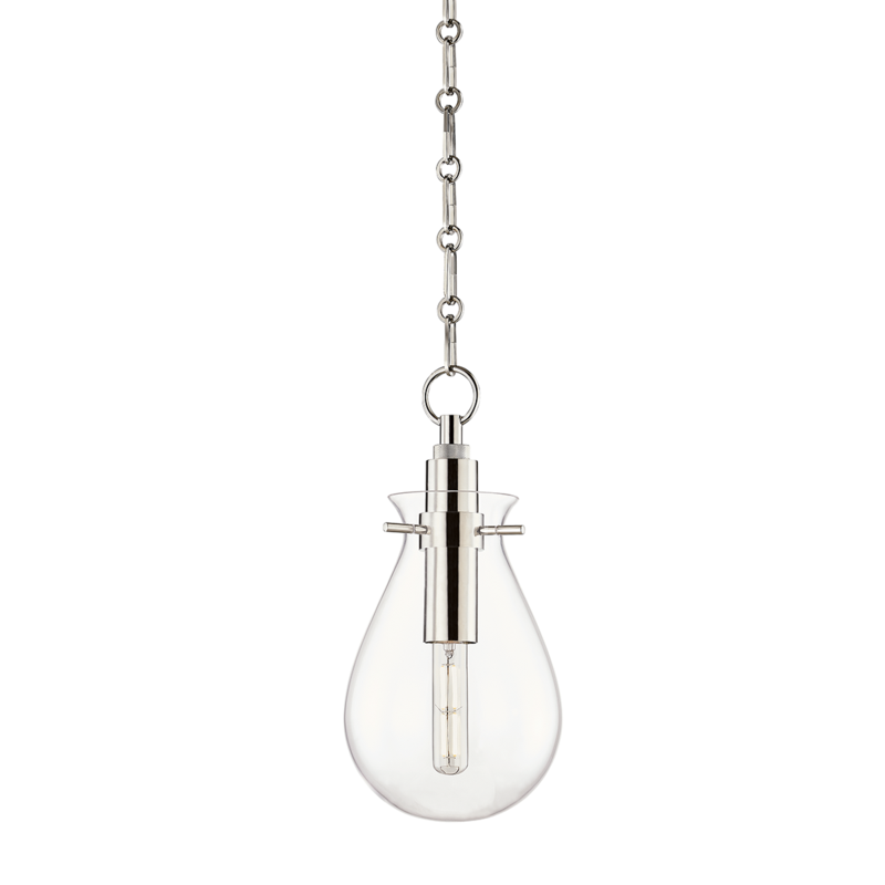 Hudson Valley 1 LIGHT SMALL PENDANT BKO101