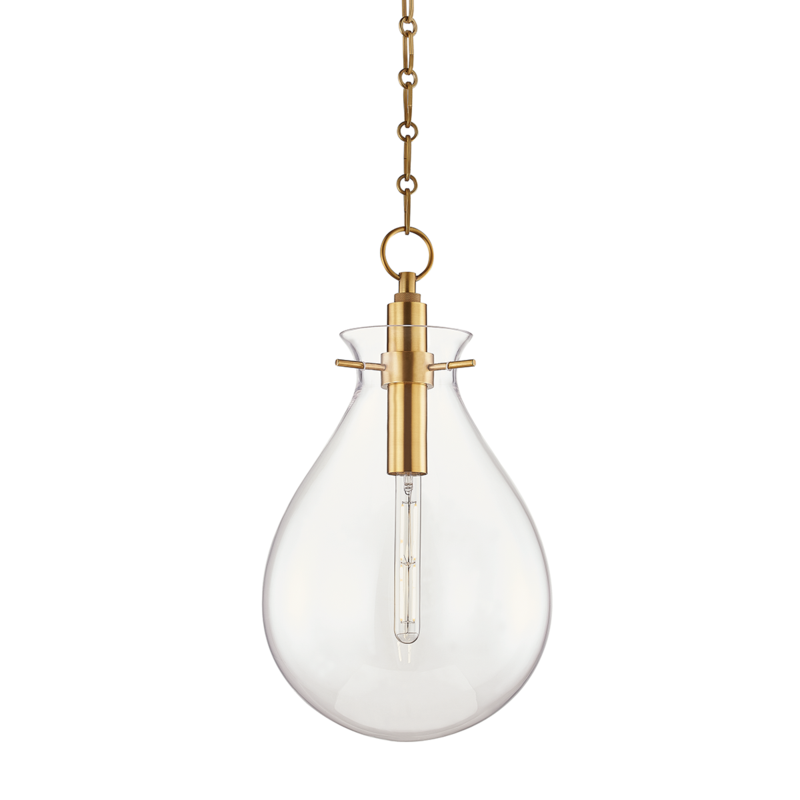 Hudson Valley 1 LIGHT MEDIUM PENDANT BKO102 Pendants Hudson Valley Lighting   