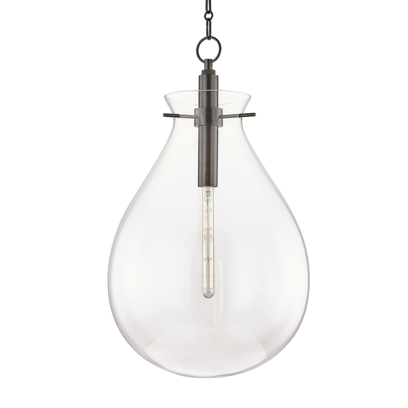 Hudson Valley 1 LIGHT LARGE PENDANT BKO103 Pendants Hudson Valley Lighting   