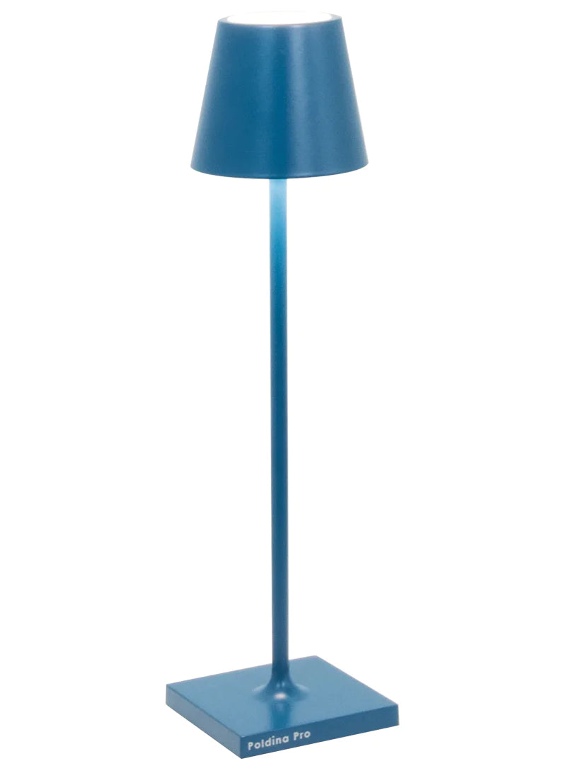 Zafferano America Poldina Pro Micro | OS Cordless Lamps Zafferano America Blue  