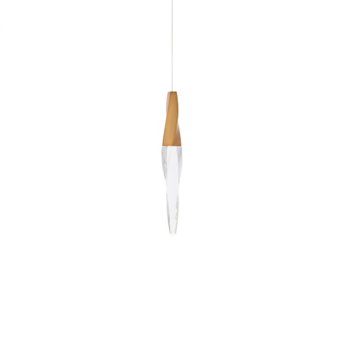 Schonbek Beyond Kindjal Mini Pendant Mini-Pendants Schonbek Beyond Aged Brass 2x2x14 