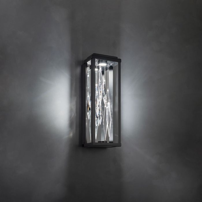 Schonbek Beyond Mirage Wall Sconce Wall Light Fixtures Schonbek Beyond Black  