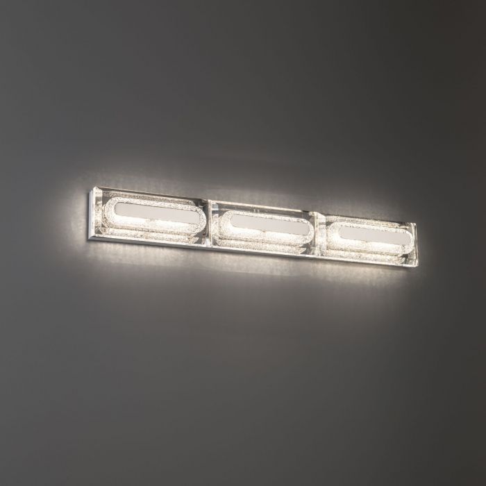 Schonbek Beyond Soiree Wall Sconce Bath Vanity Light Schonbek Beyond Polished Nickel 28x28x3.5 