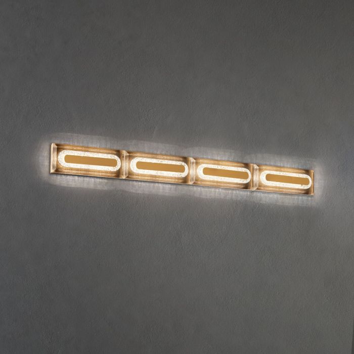 Schonbek Beyond Soiree Wall Sconce Bath Vanity Light Schonbek Beyond Aged Brass 28x28x3.5 