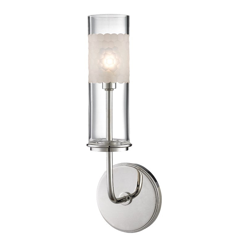 Wentworth - 1 LIGHT WALL SCONCE Wall Sconces Hudson Valley Lighting Polished Nickel  