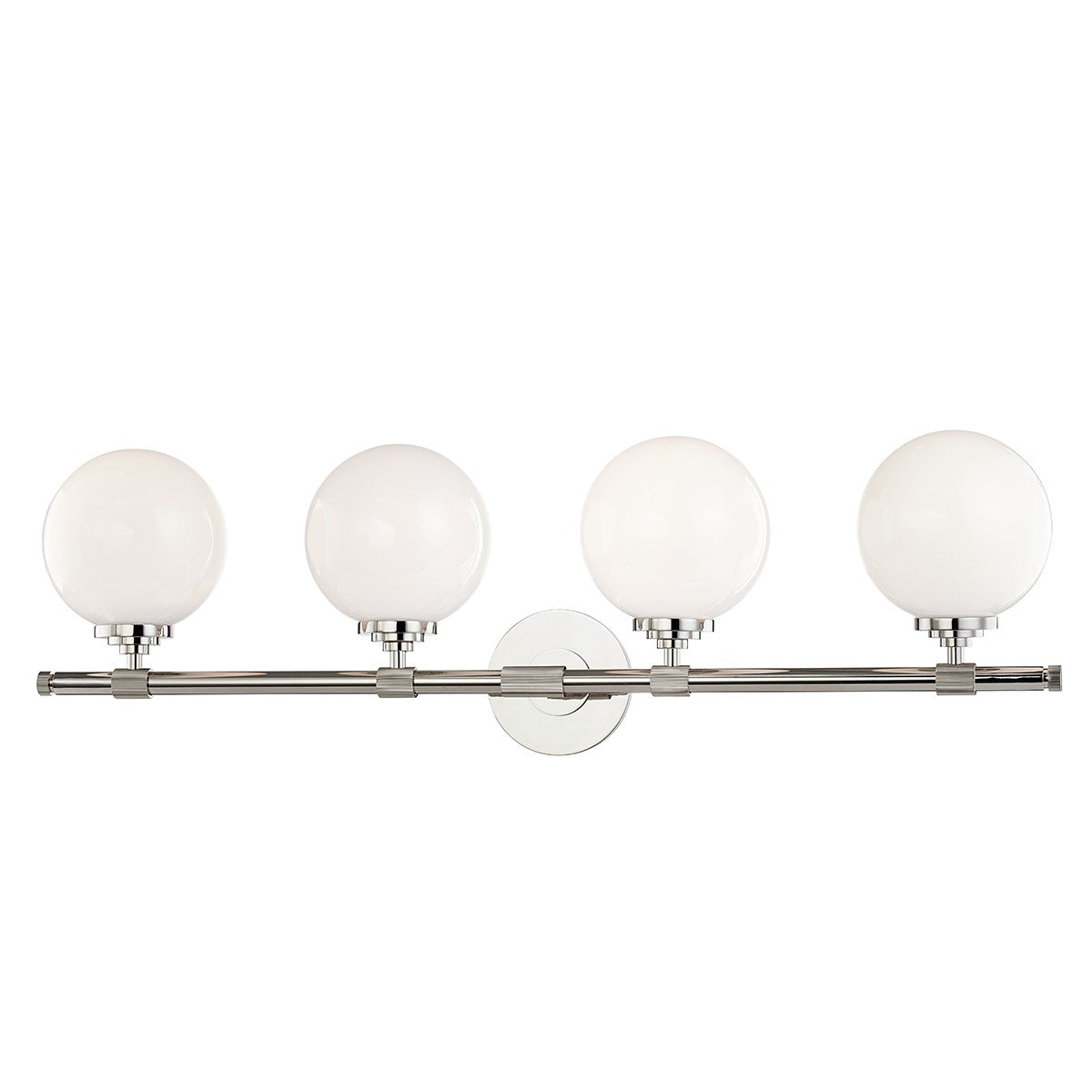 Bowery - 4 LIGHT BATH BRACKET Wall Light Fixtures Hudson Valley Lighting Polished Nickel  