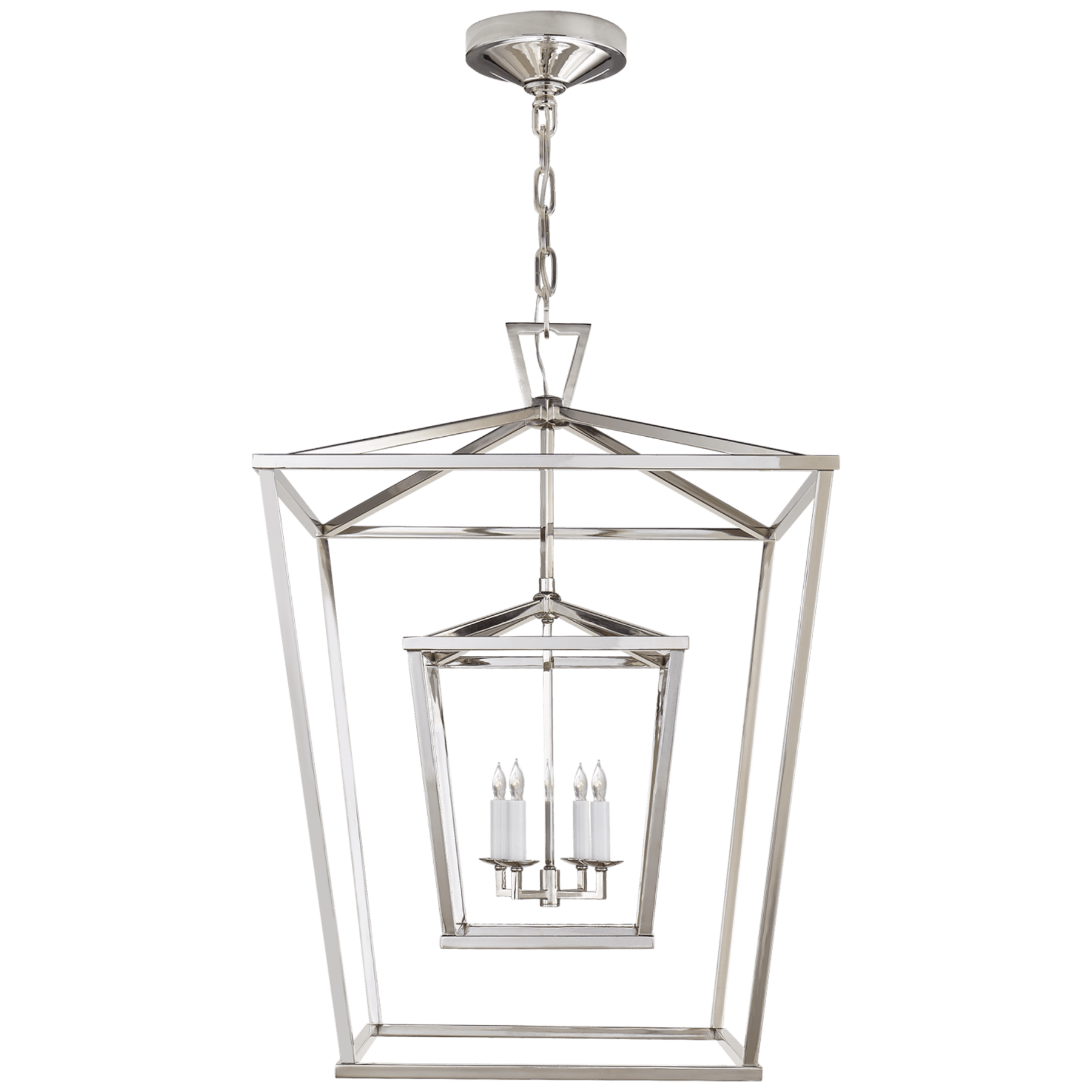 Visual Comfort Darlana Large Double Cage Lantern