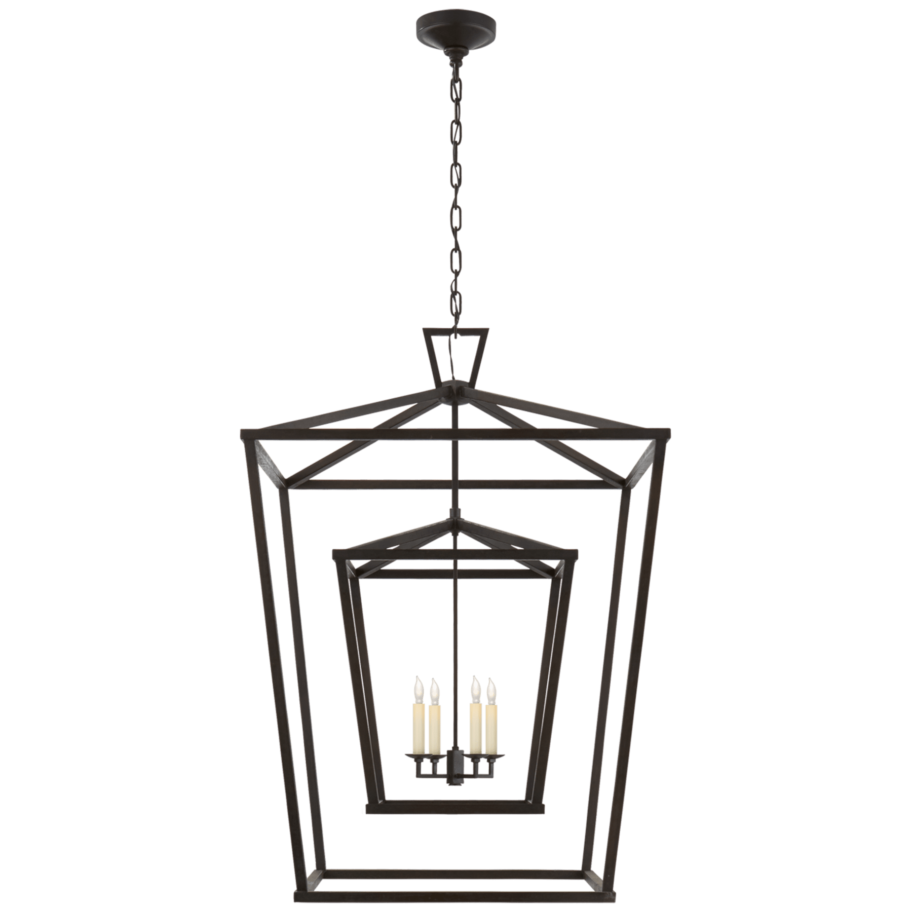 Visual Comfort Darlana Extra Large Double Cage Lantern