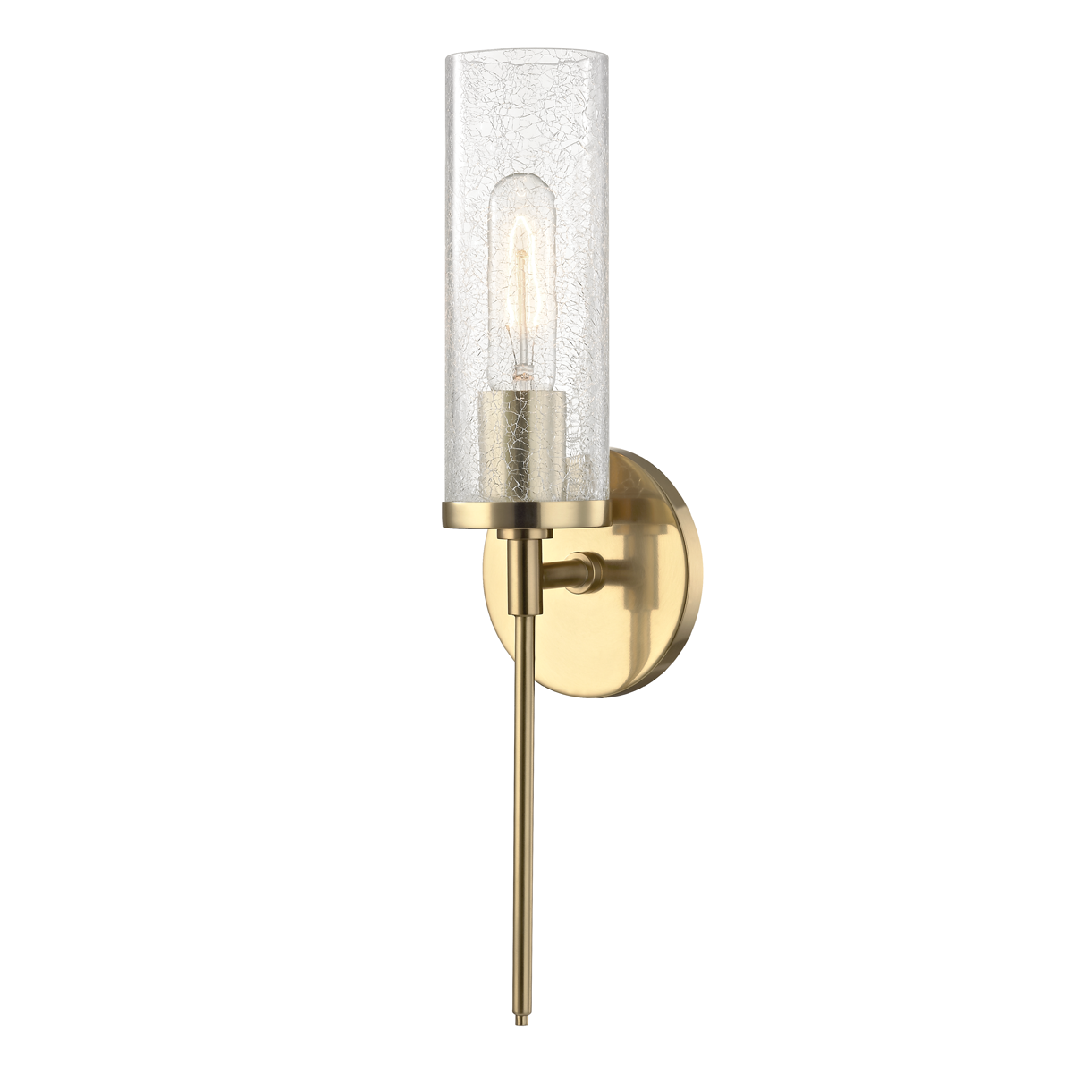 Hudson Valley Lighting Olivia 1 Light Sconces H220101 Wall Light Fixtures Mitzi Aged Brass  