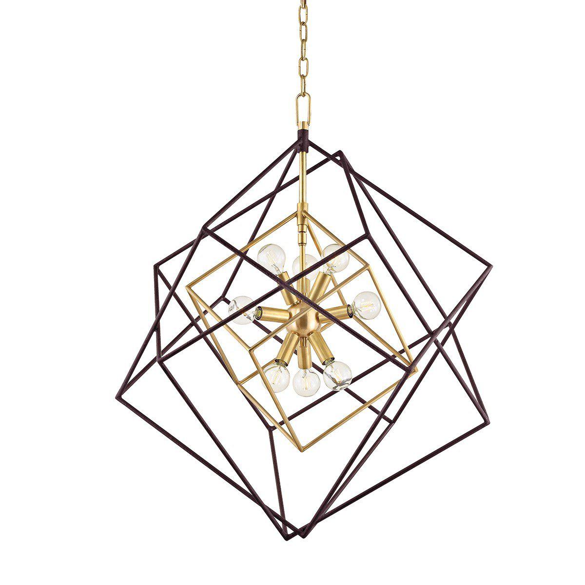 Roundout - 9 LIGHT PENDANT