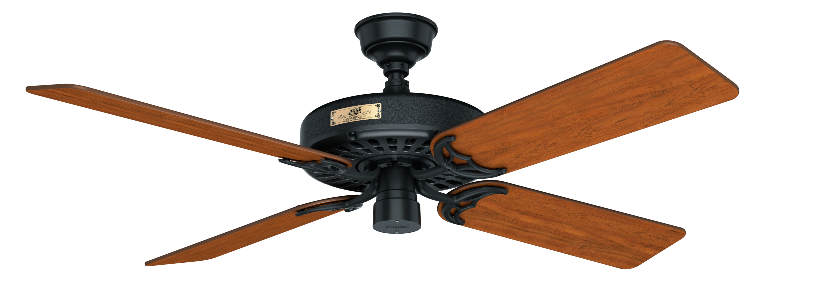 Hunter 52 inch Hunter Original Damp Rated Ceiling Fan and Pull Chain Indoor Ceiling Fans Hunter   