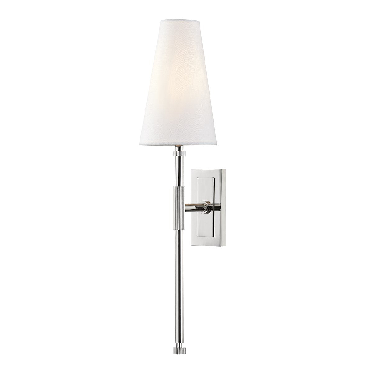 Bowery - 1 LIGHT WALL SCONCE Wall Sconces Hudson Valley Lighting Polished Nickel  